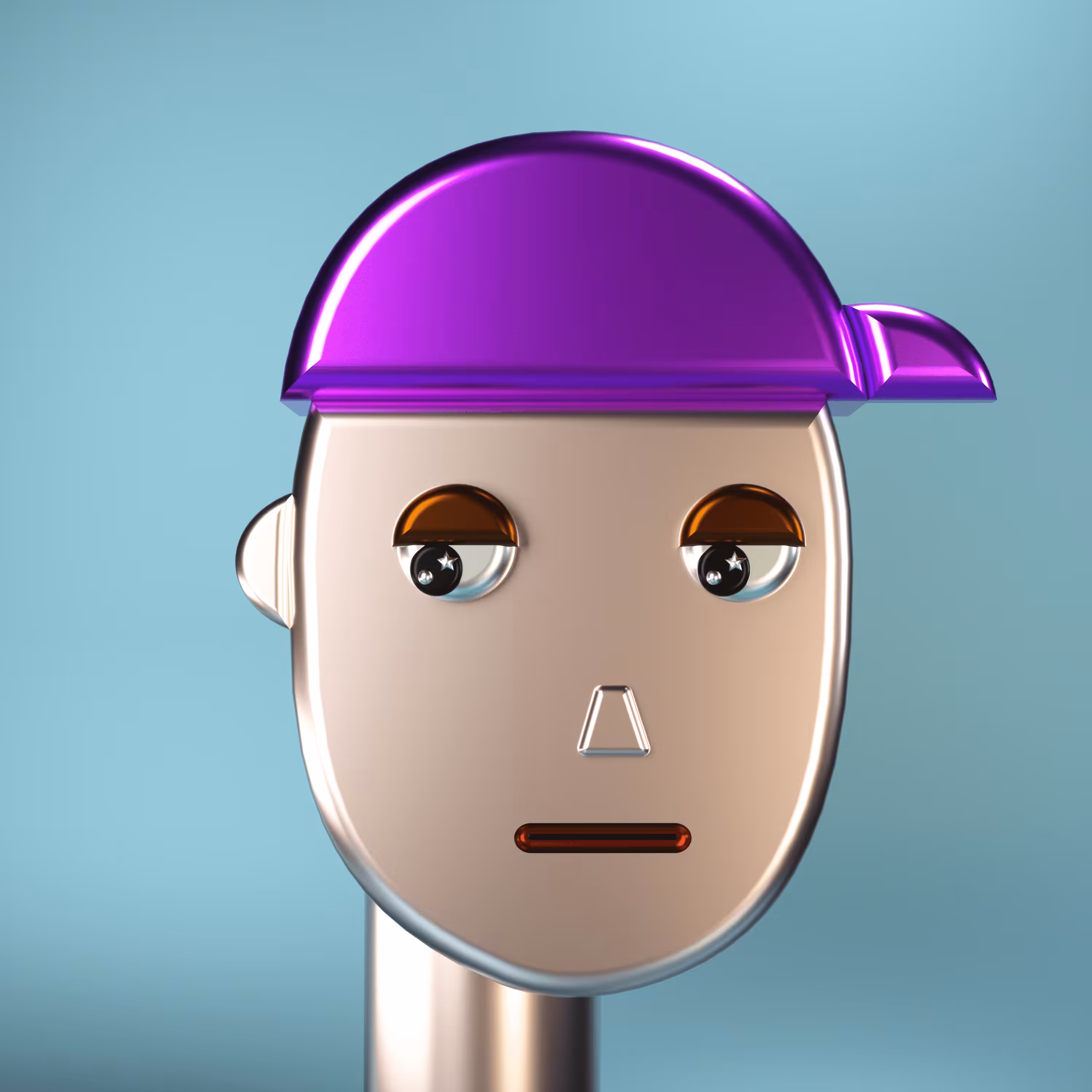 3D Chrome Punk #0320