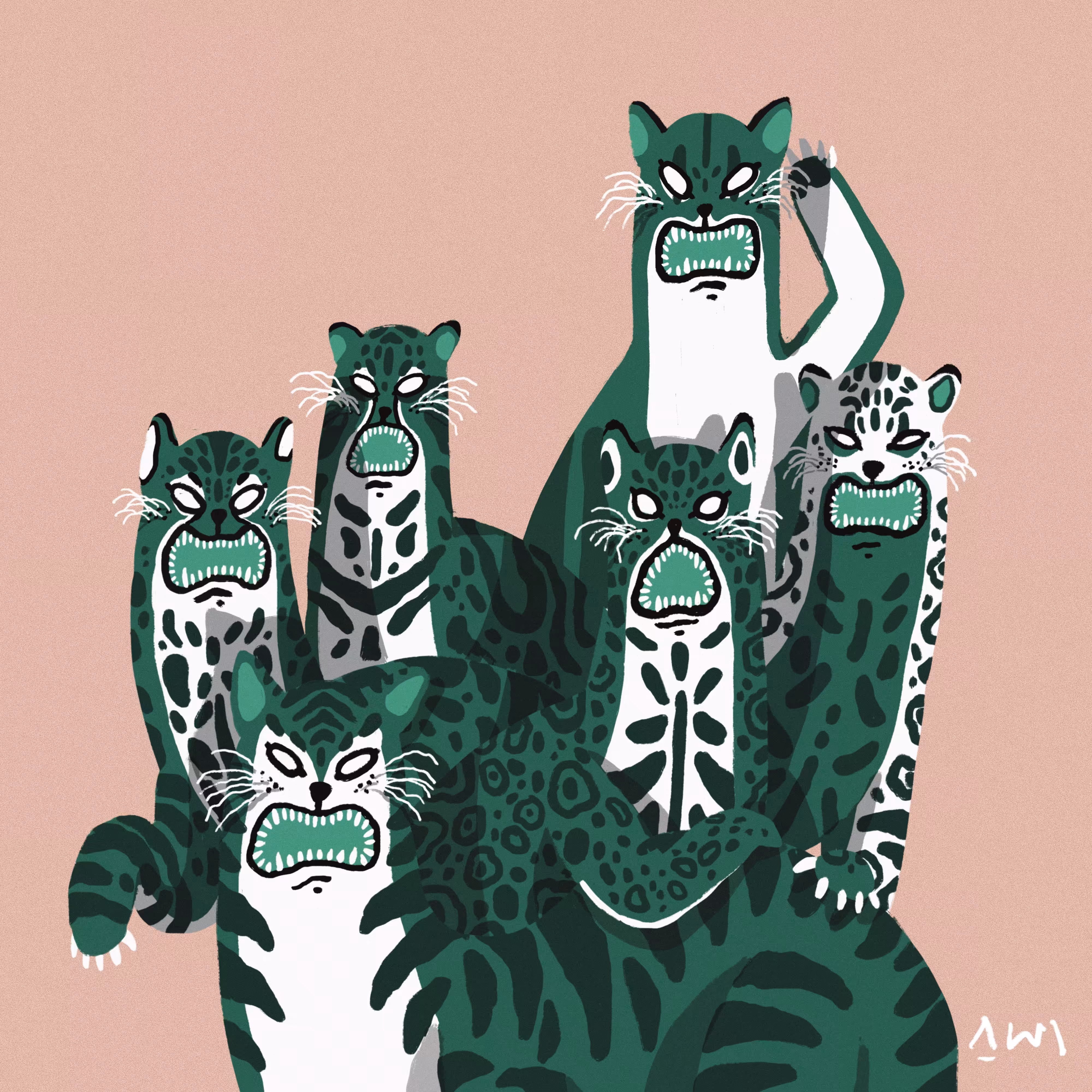 CHLOROPHYLL FELINE