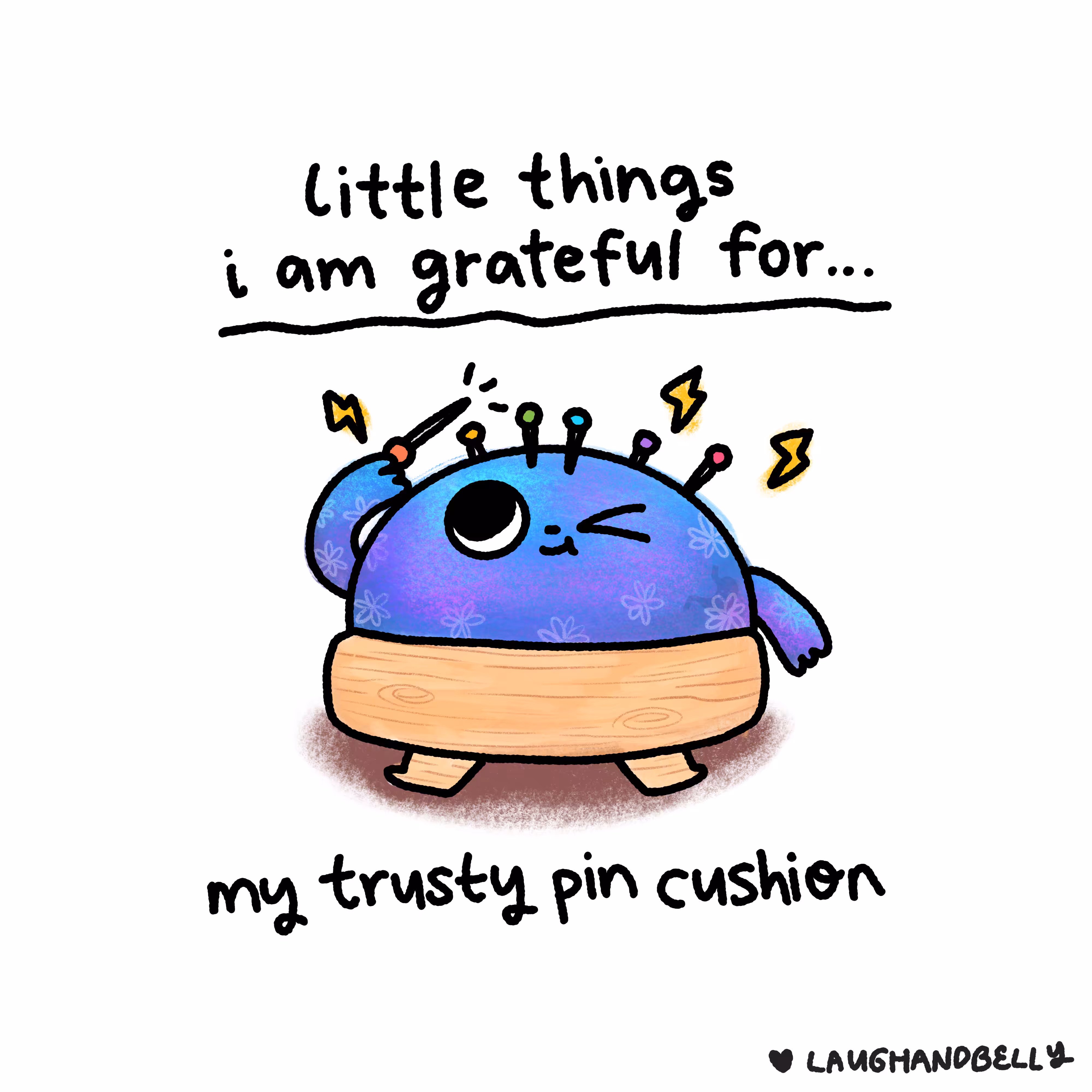 little things i am grateful for: My Trusty Pin Cushion