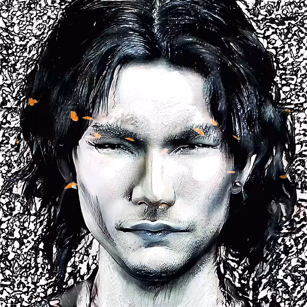 Butterflies in the eyes