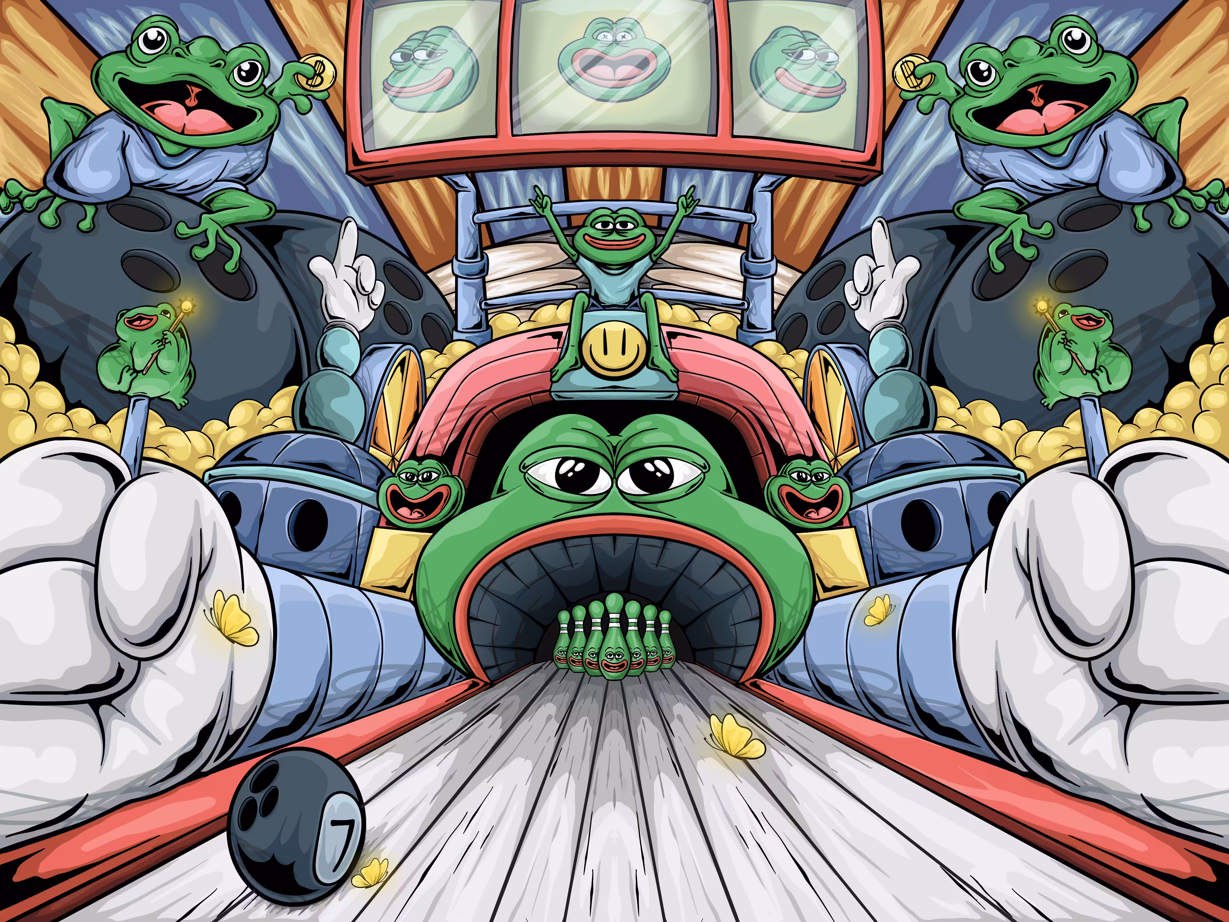 Pepe Bowling Space
