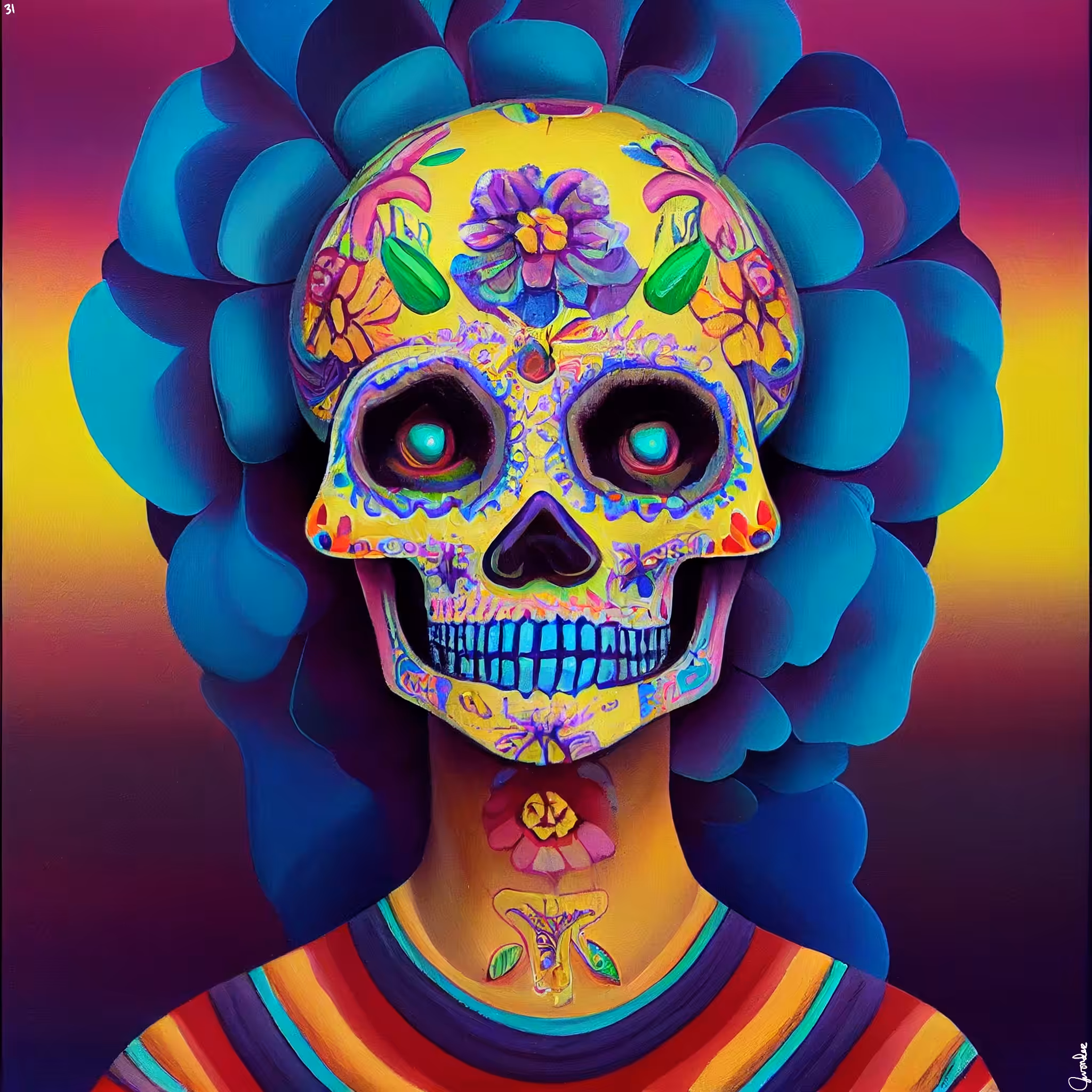 sugar skull #31