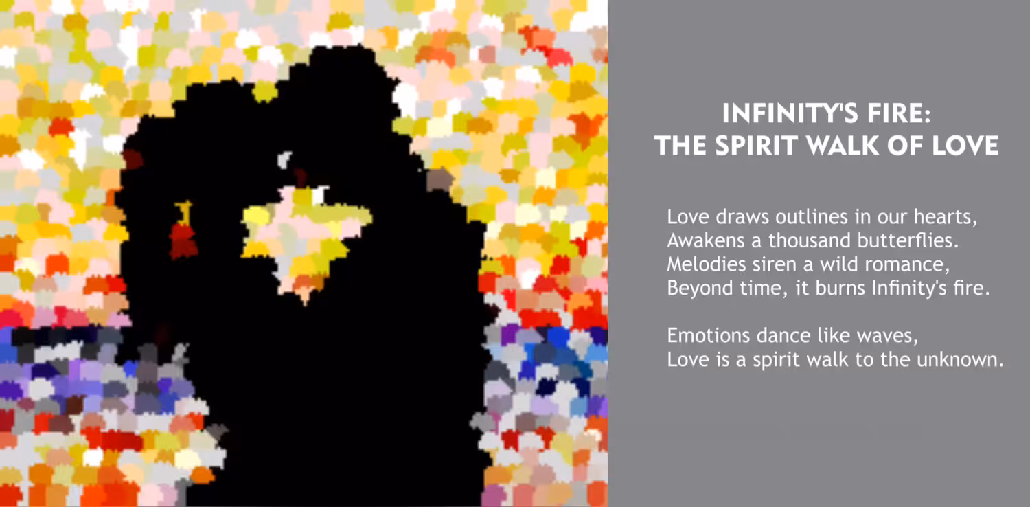 Infinity's Fire: The Spirit Walk of Love