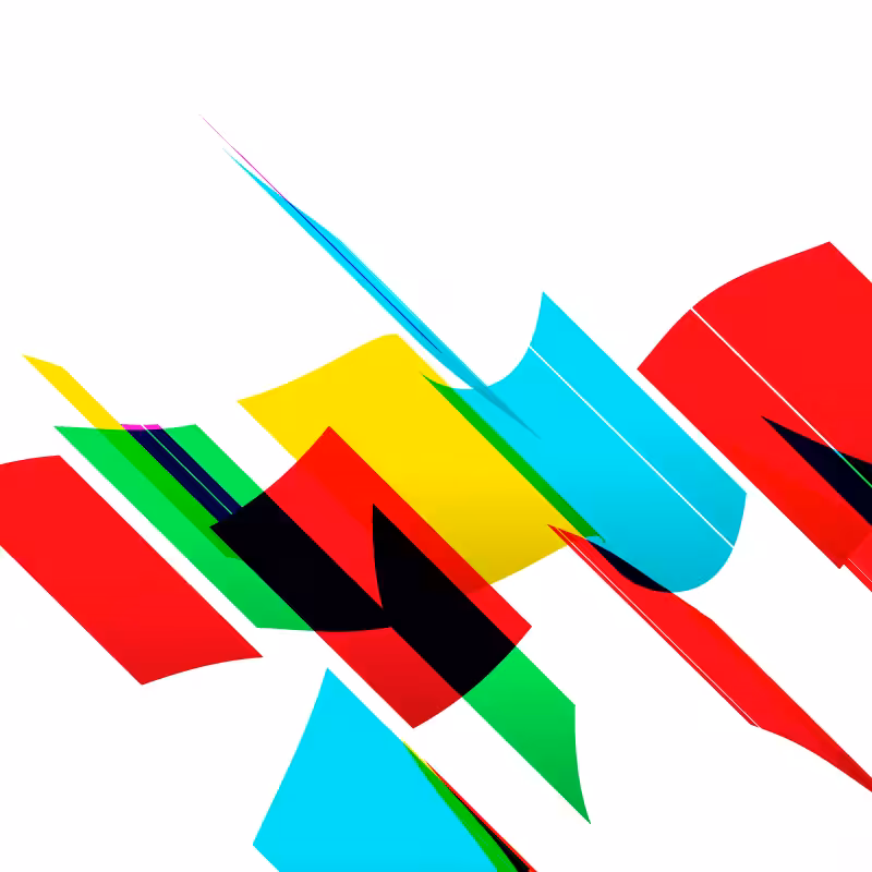 Composition #1 Ribbons #36