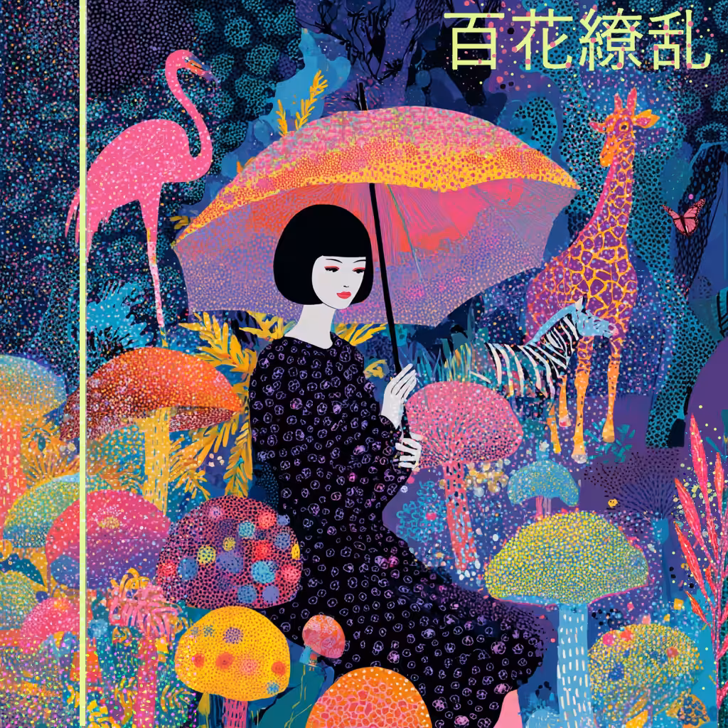 百花繚乱 (Hyakka Ryōran) – A Hundred Flowers in Full Bloom