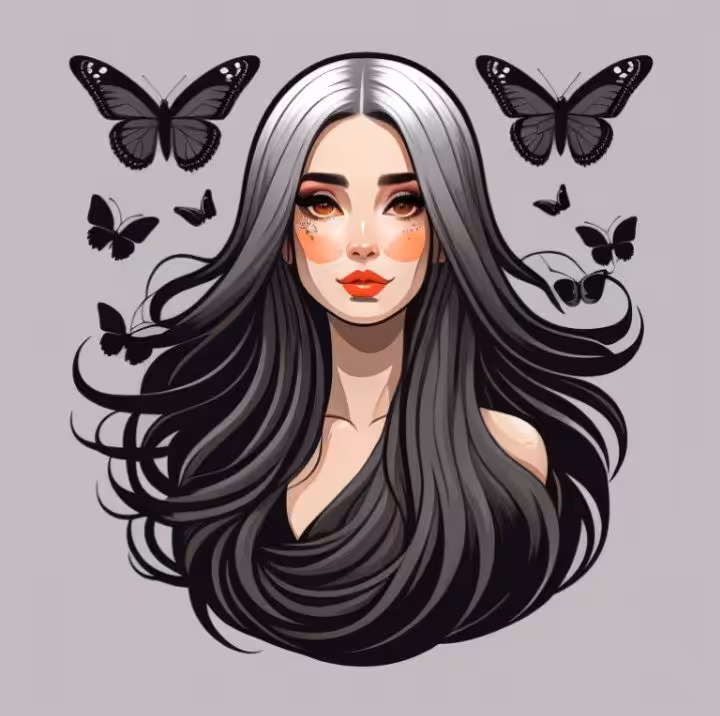 butterfly girl