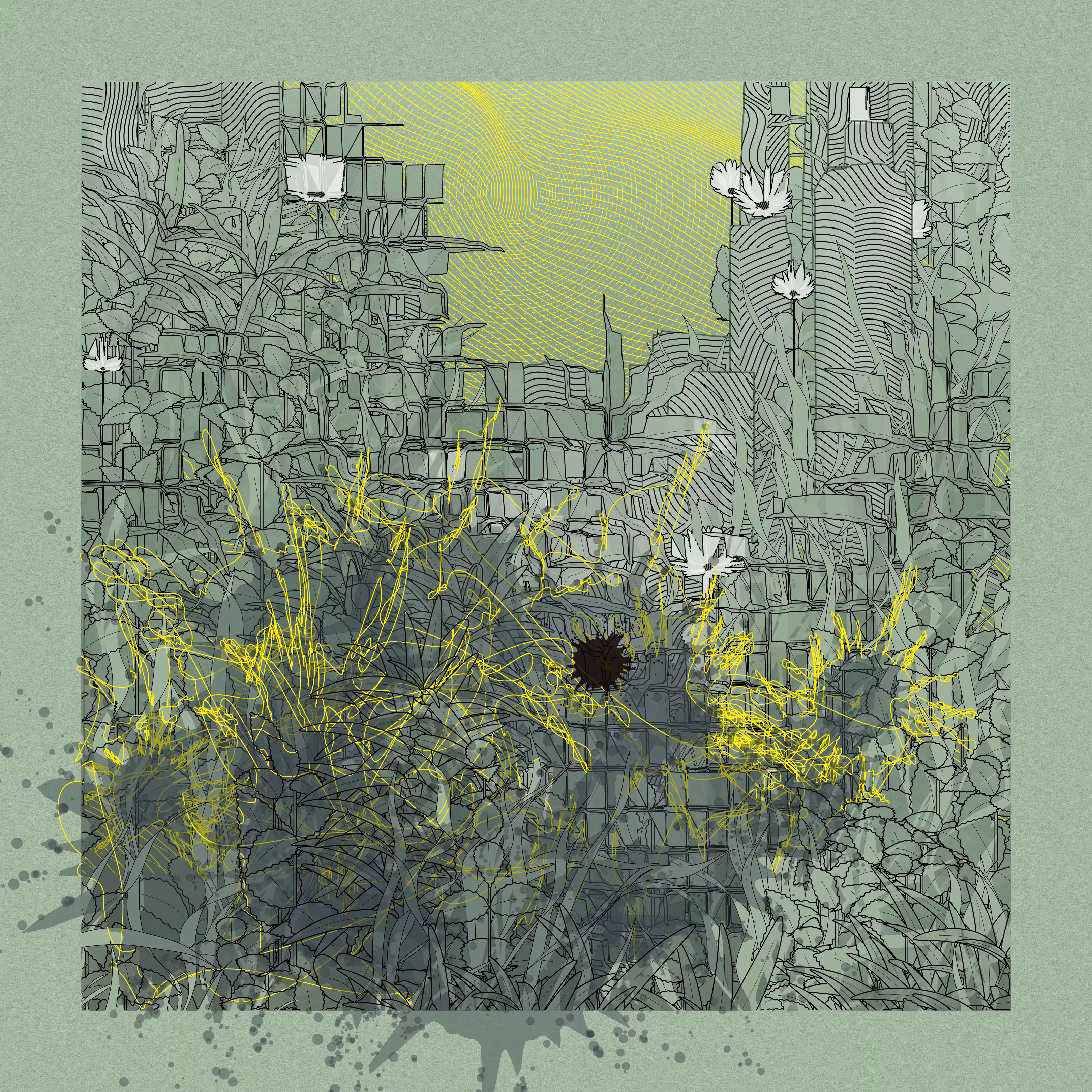Landscape with Carbon Capture #598