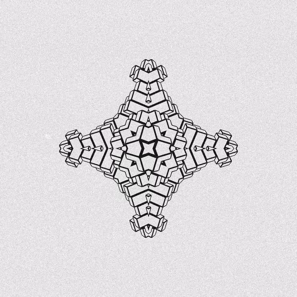 Monochrome Kaleido #165