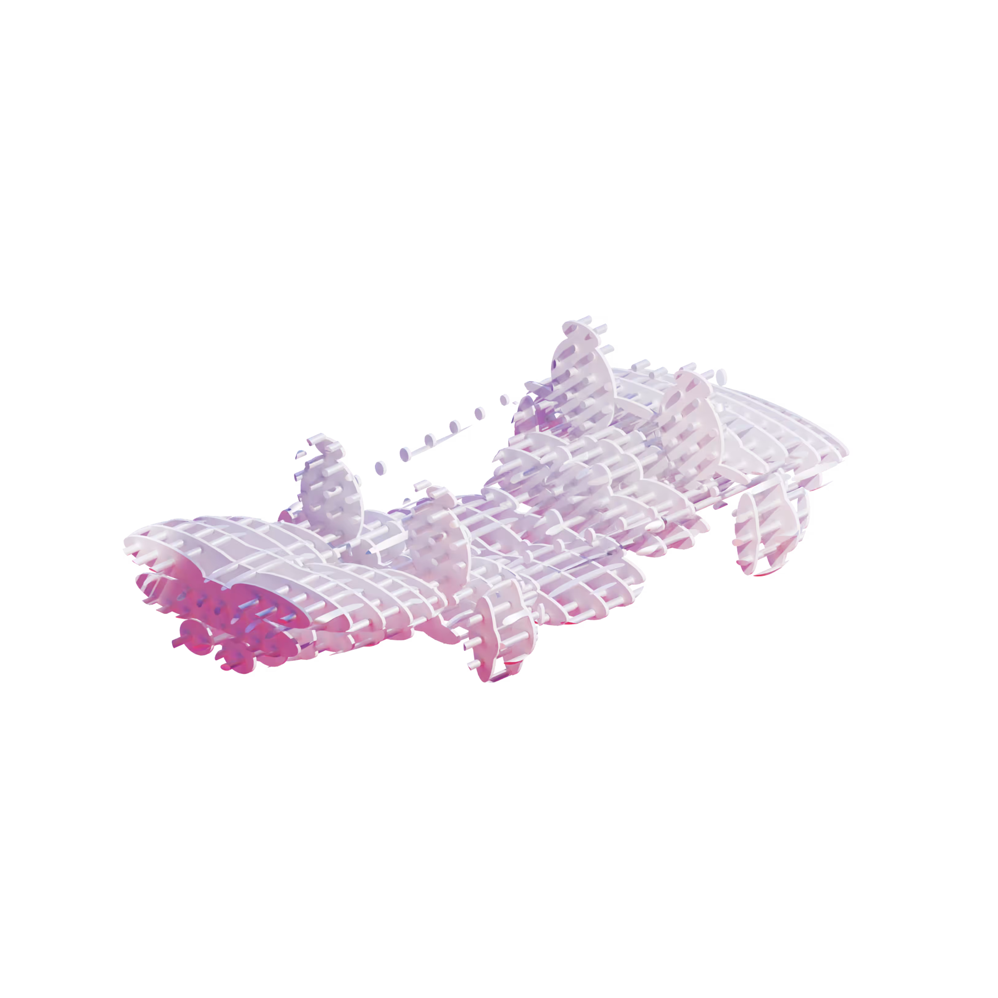 DFW Design: Skewer Bubble Rider WHT