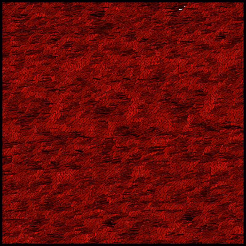 Flow Field Circles Triangle #98