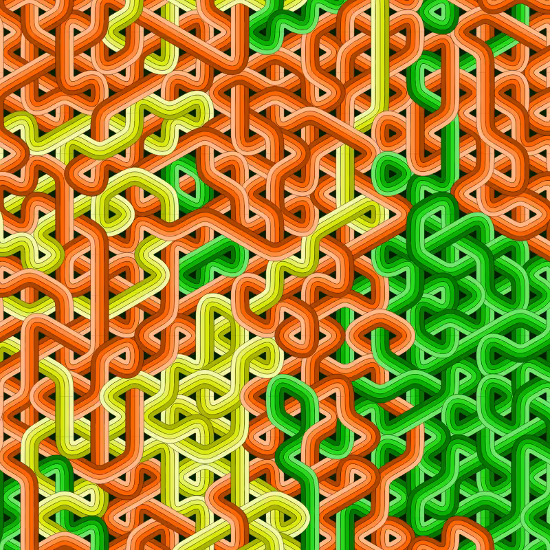 Bézier Truchet #123