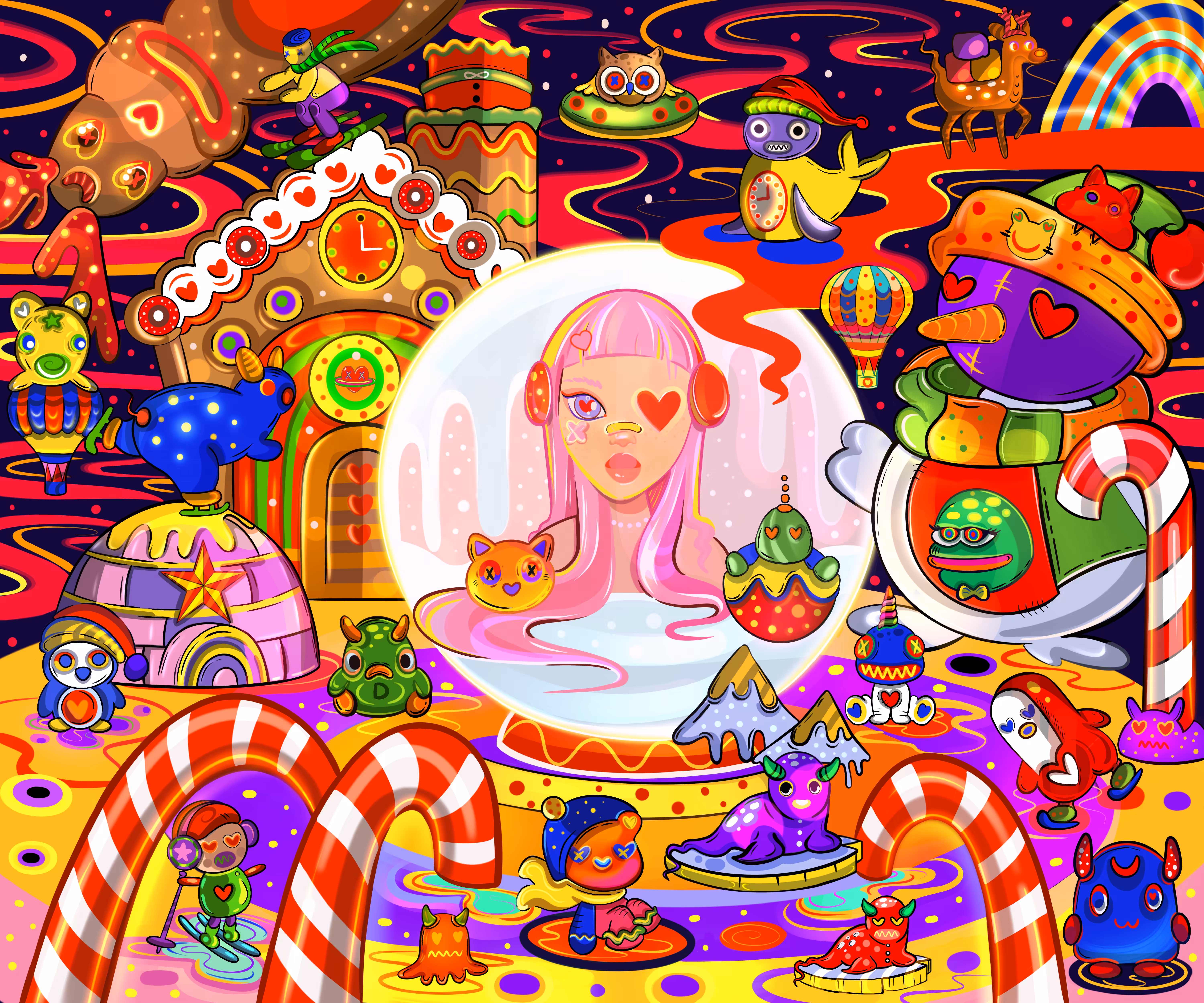 Flight of dreams: Winter Snow Ball