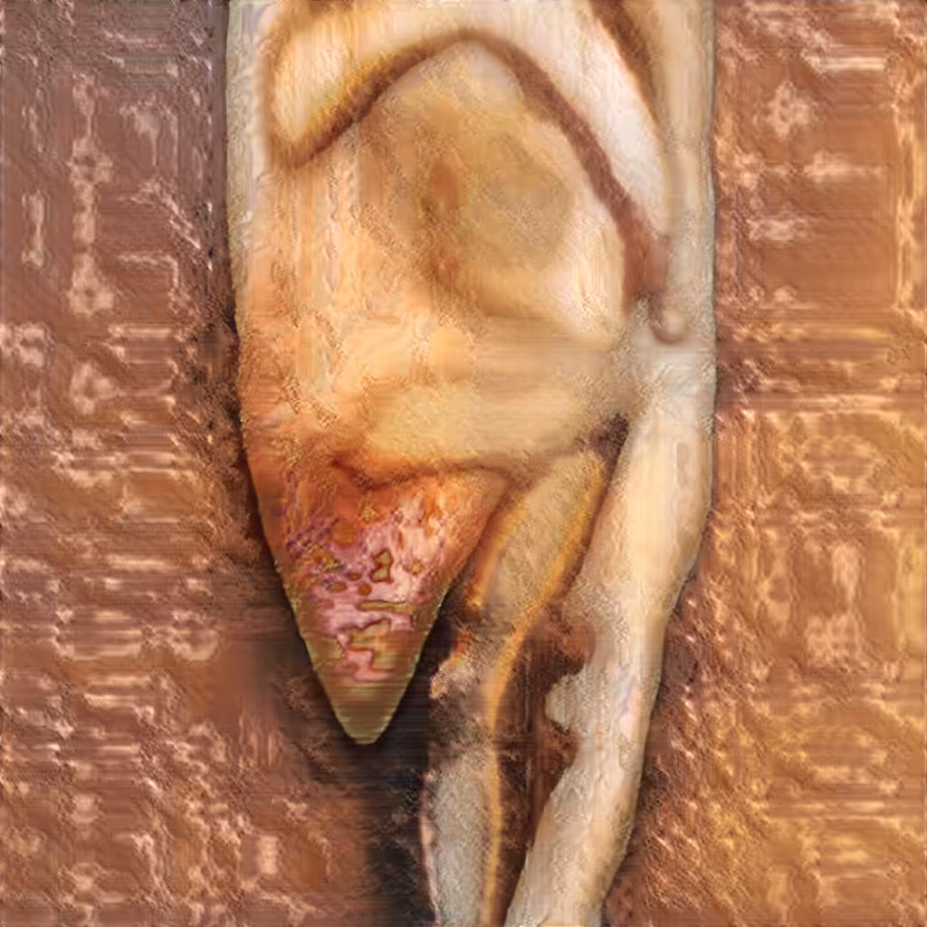 AI Generated Nude Portrait #7 Frame #182