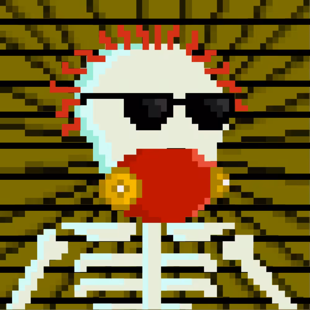 PIXEL SKULLETTI 1 #46