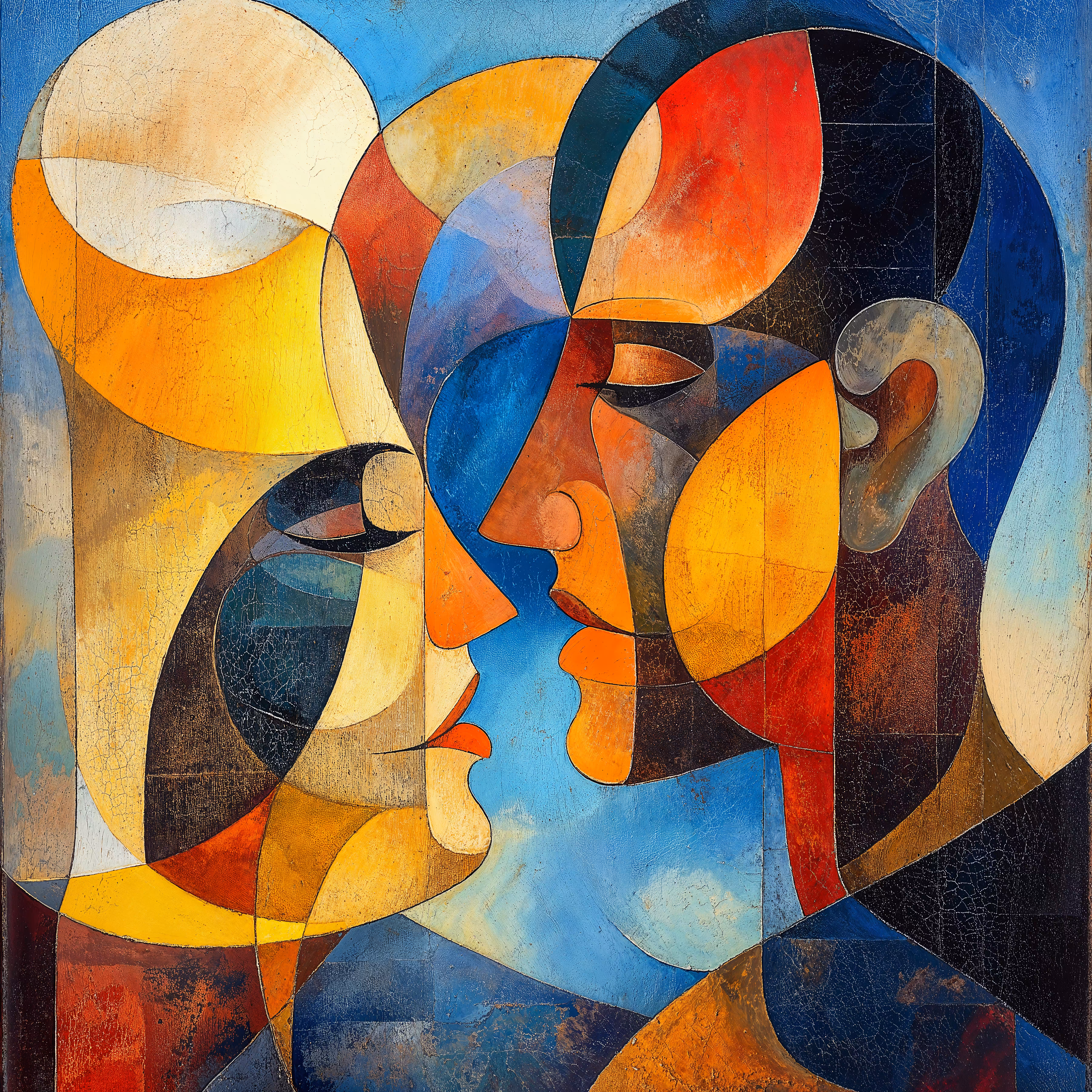 Abstract Cubist-Surrealist #34