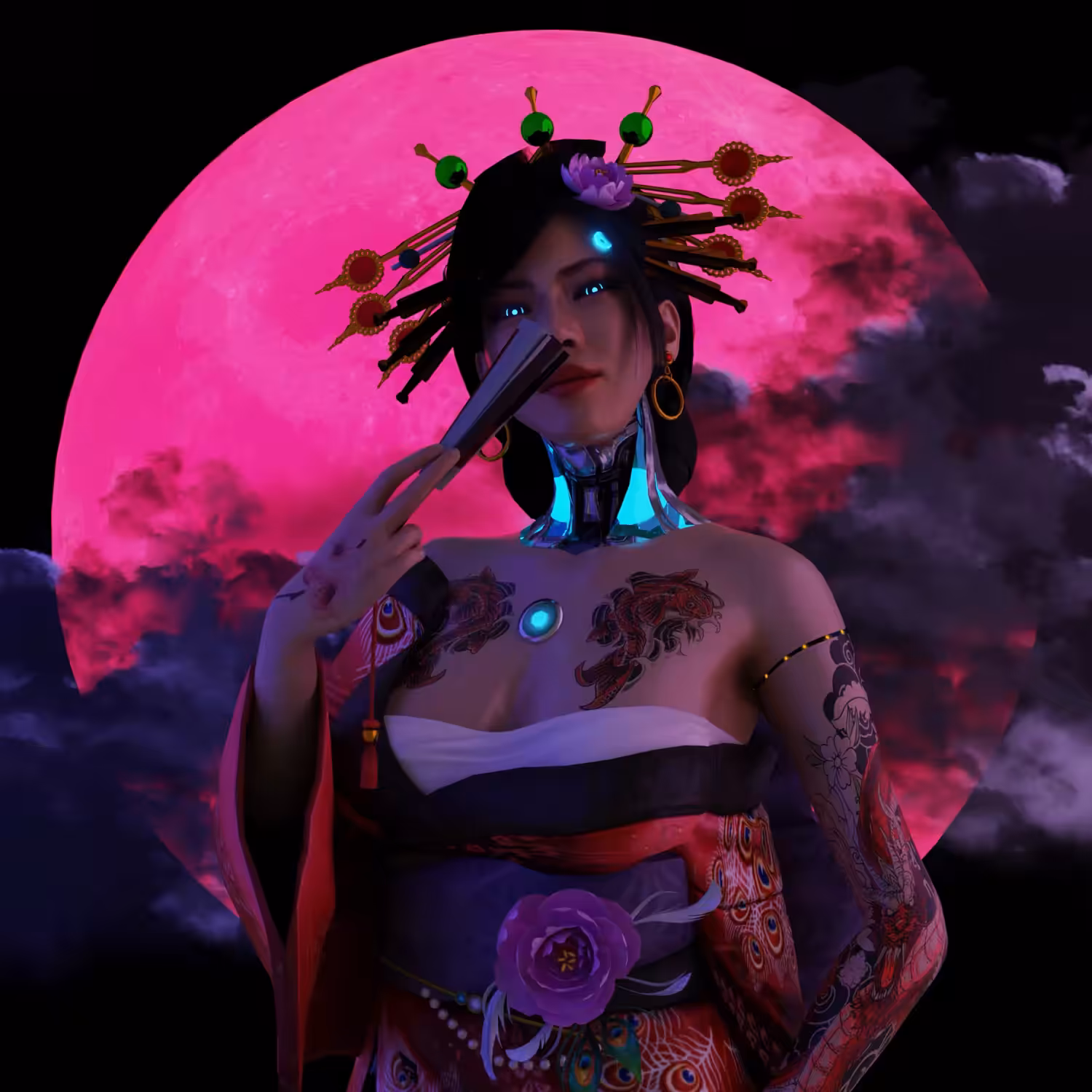 Oiran Droid : The cyber courtesan
