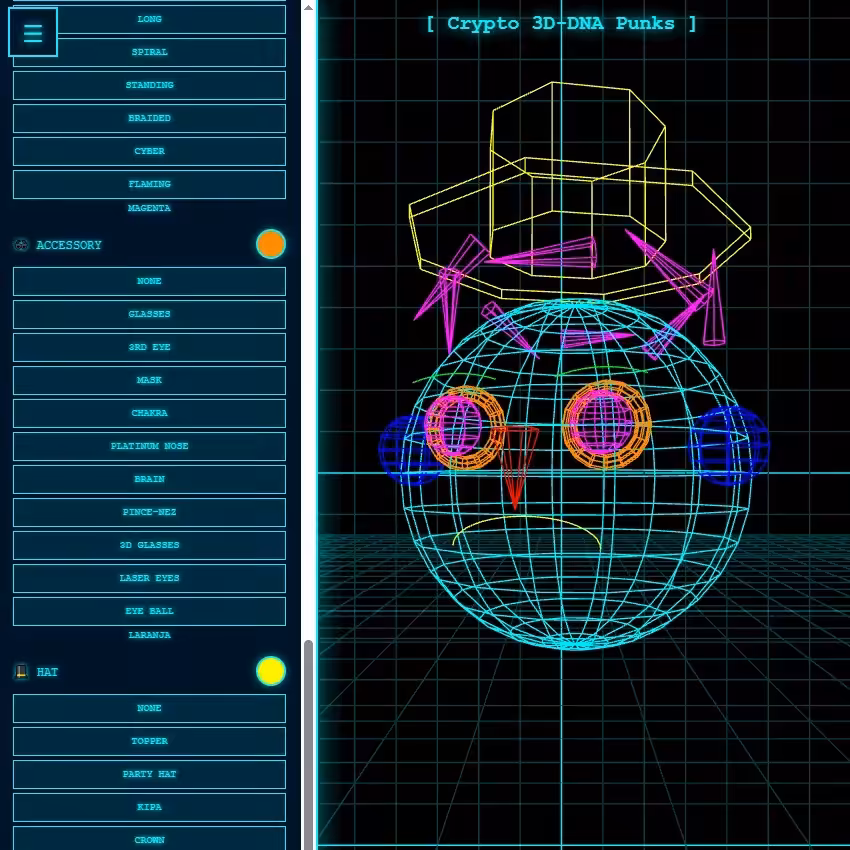 🧬 Crypto 3D-DNA Punks: Awaken Your Cosmic Avatar! 🎭
