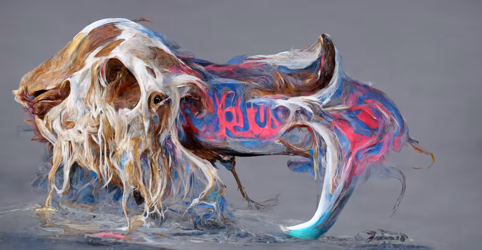 "Cow skull"-16