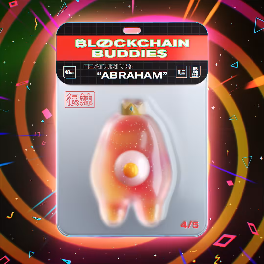 bl0ckchain buddies : "ABRAHAM" #4/5
