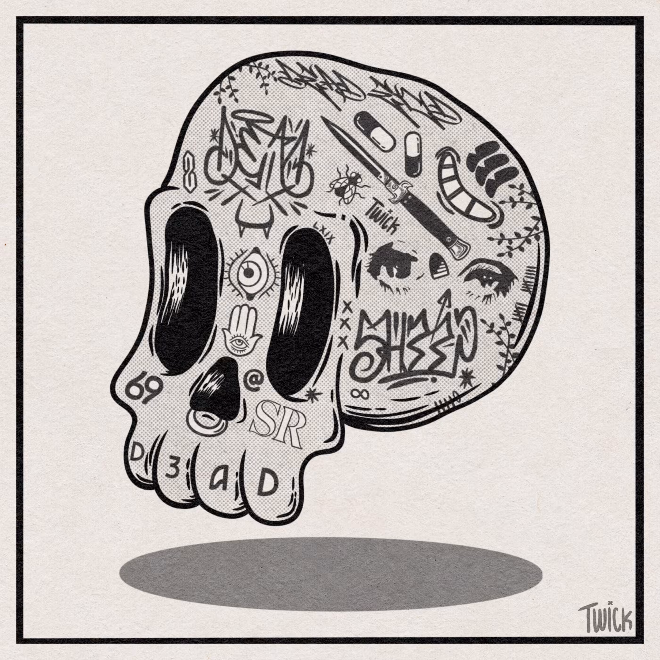 FLASH SKULL