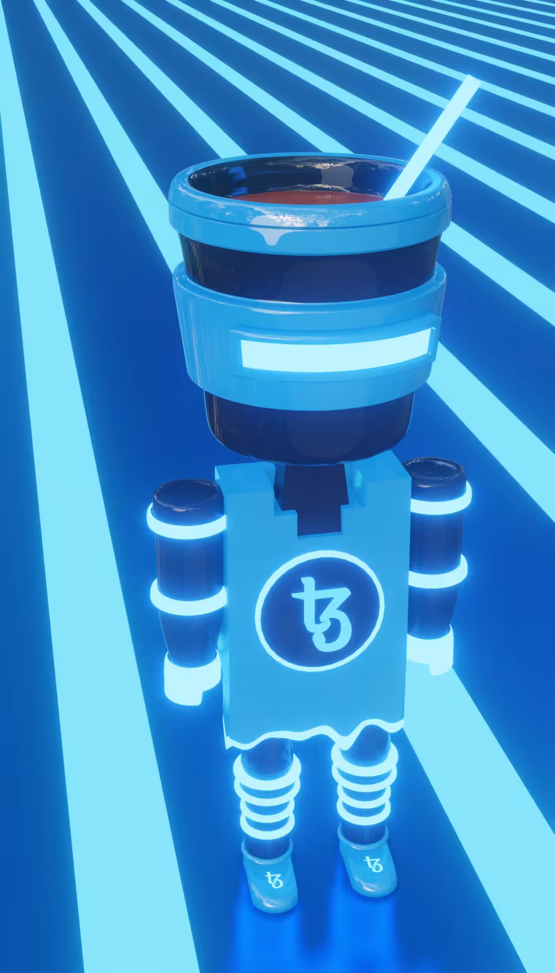 Tezos Coffee Mascot