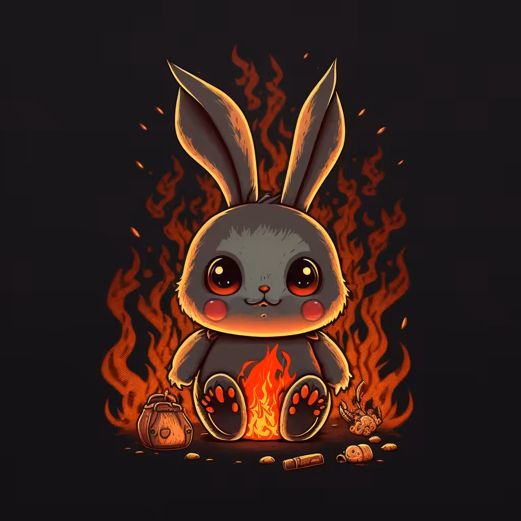 Killer Fire Bunny #9