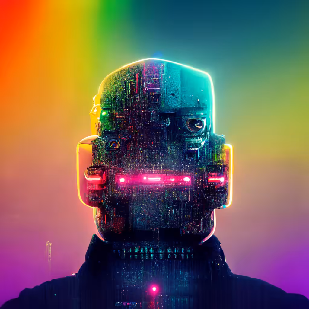 AI Cyber Robot 44