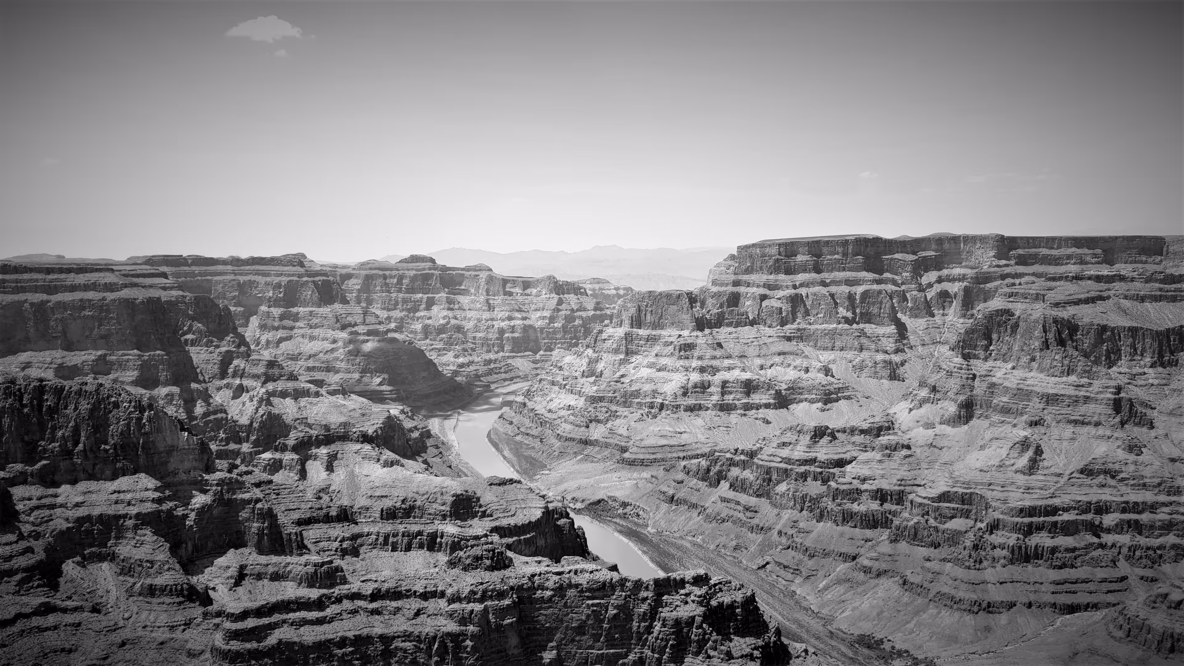 Grand Canyon Black and White Edition