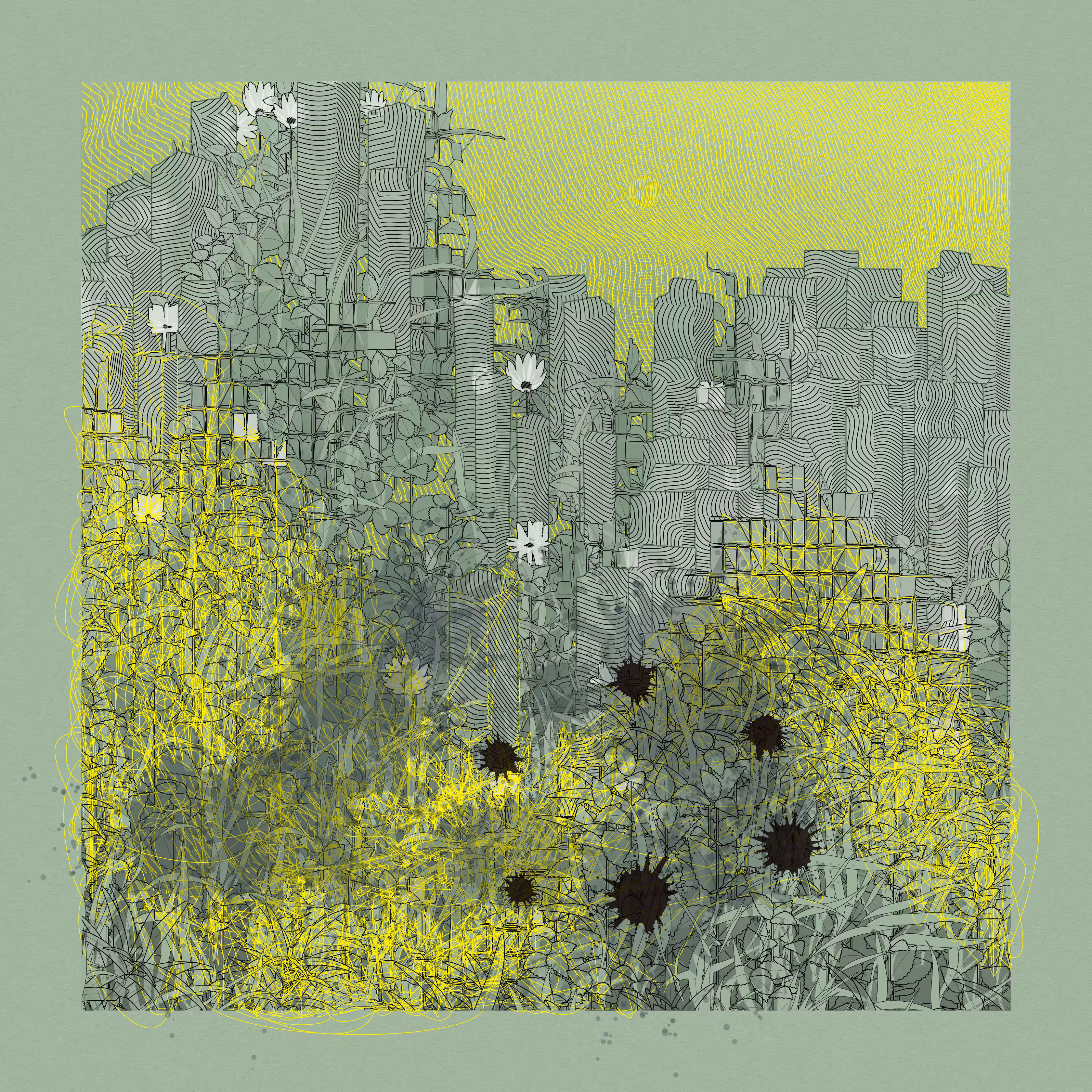 Landscape with Carbon Capture #10122