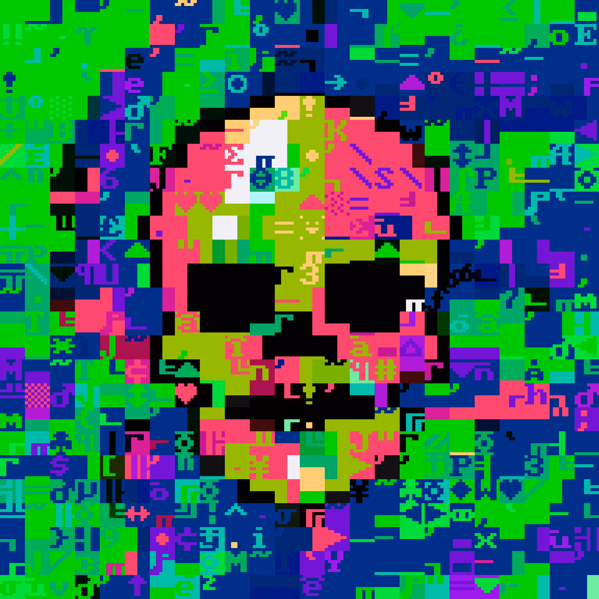 DOS Skull 0375