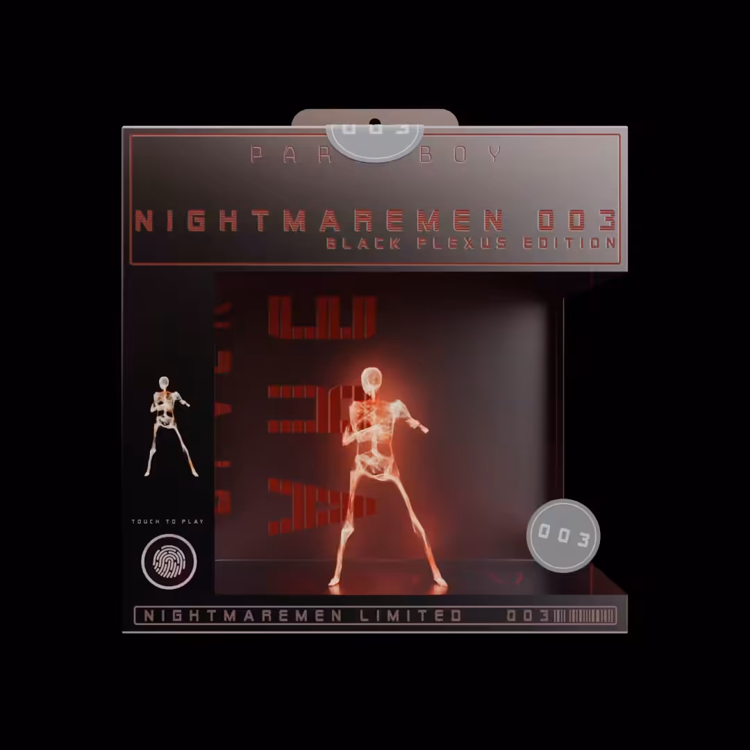 003 Black Plexus nightmaremen collectible