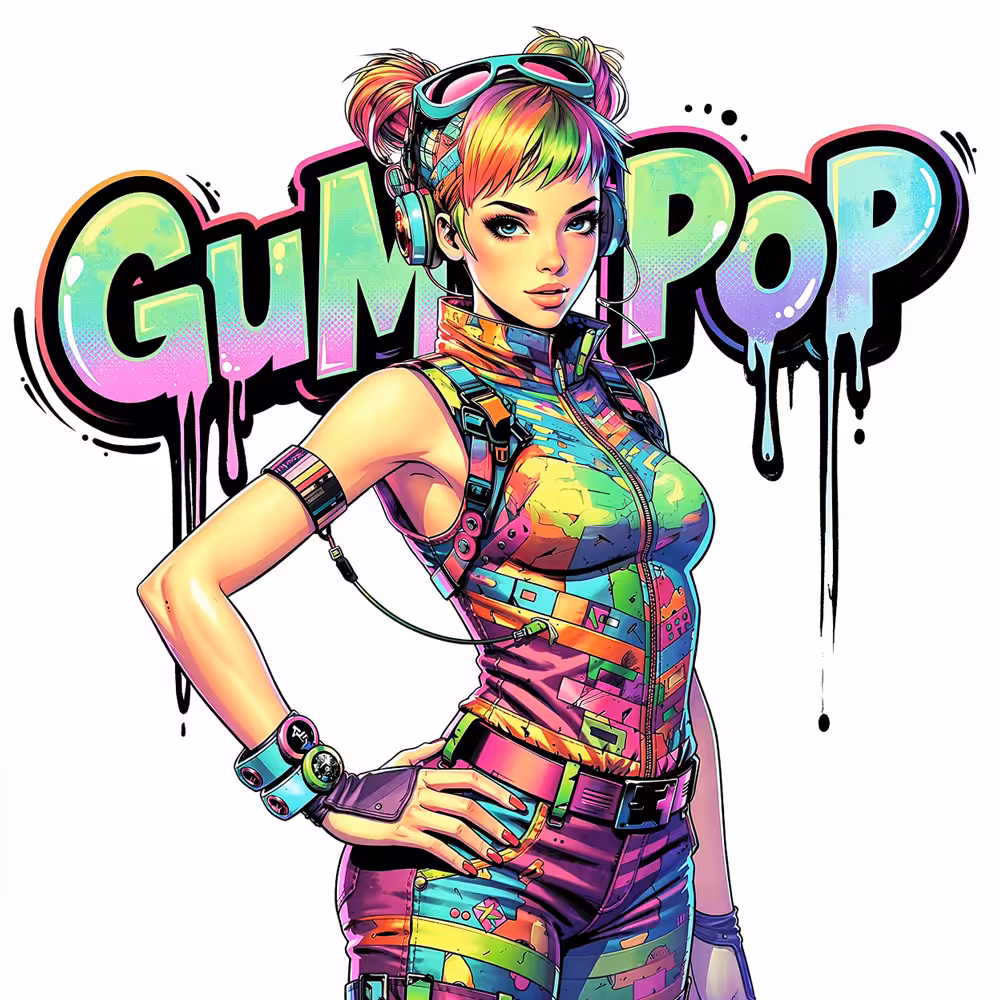 GUM POP - Sugar Rush Society: GUM POP 004 - Techno Pop Queen