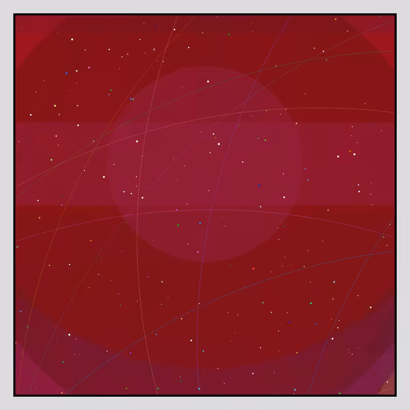 Color Field Starry B #173