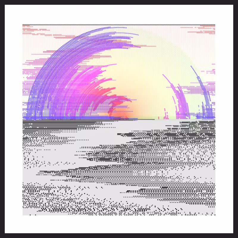Glitch Acuarela #7