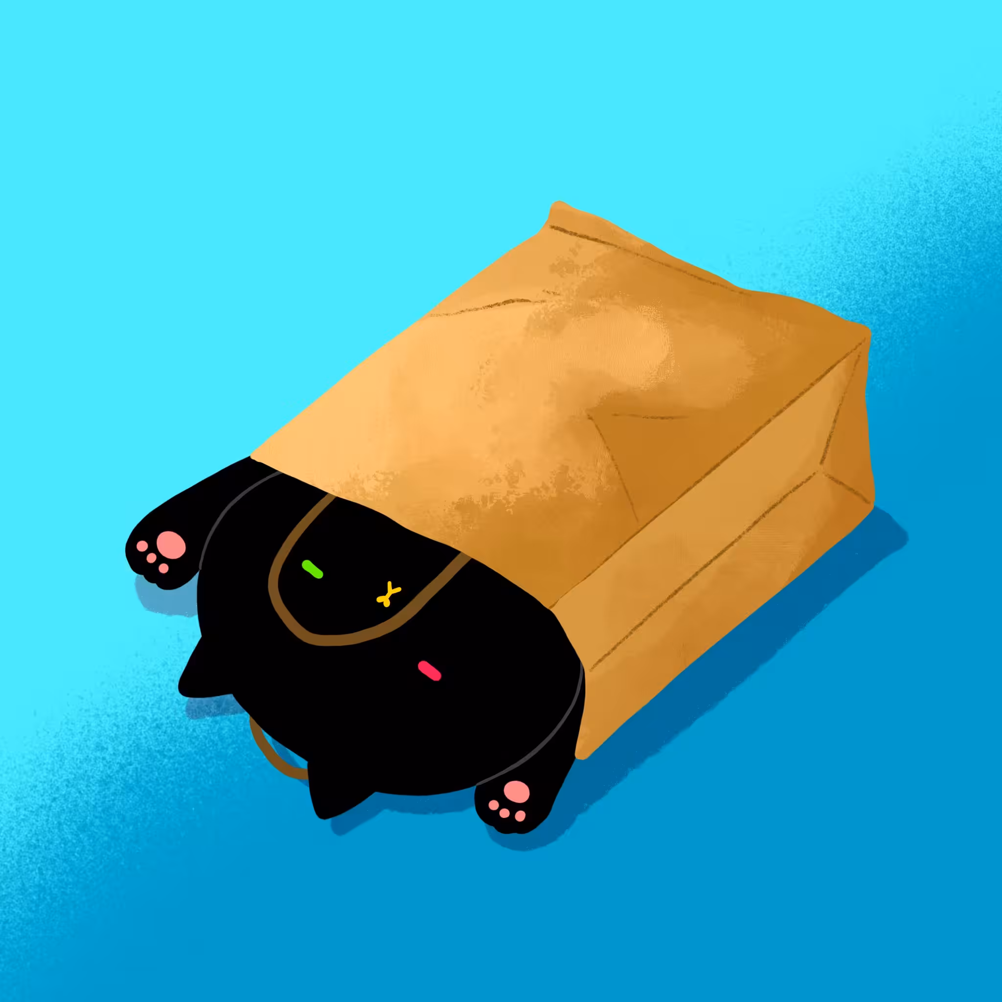 Comfortable paper bag