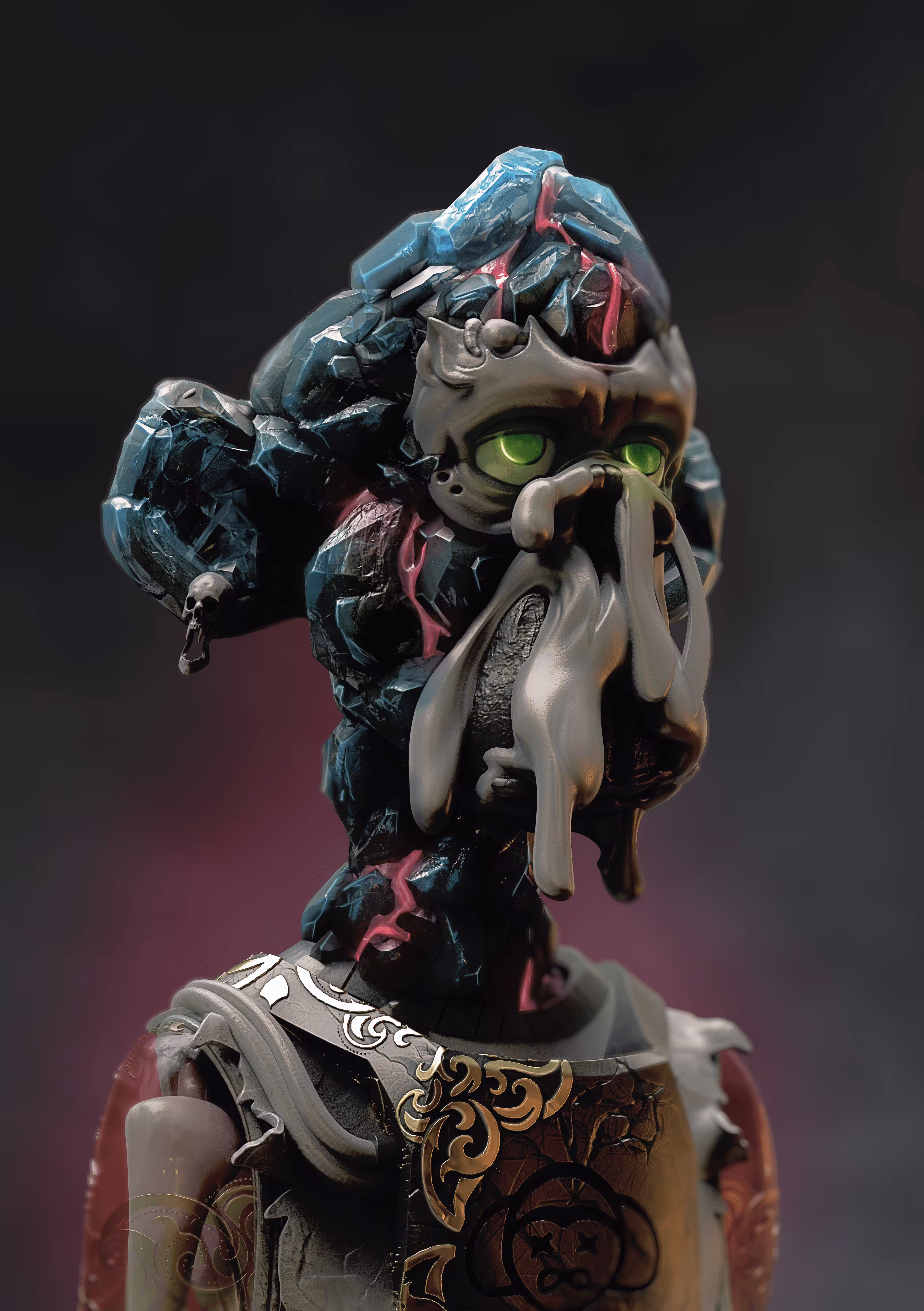 Mutant Bored Ape Set in Stone #354