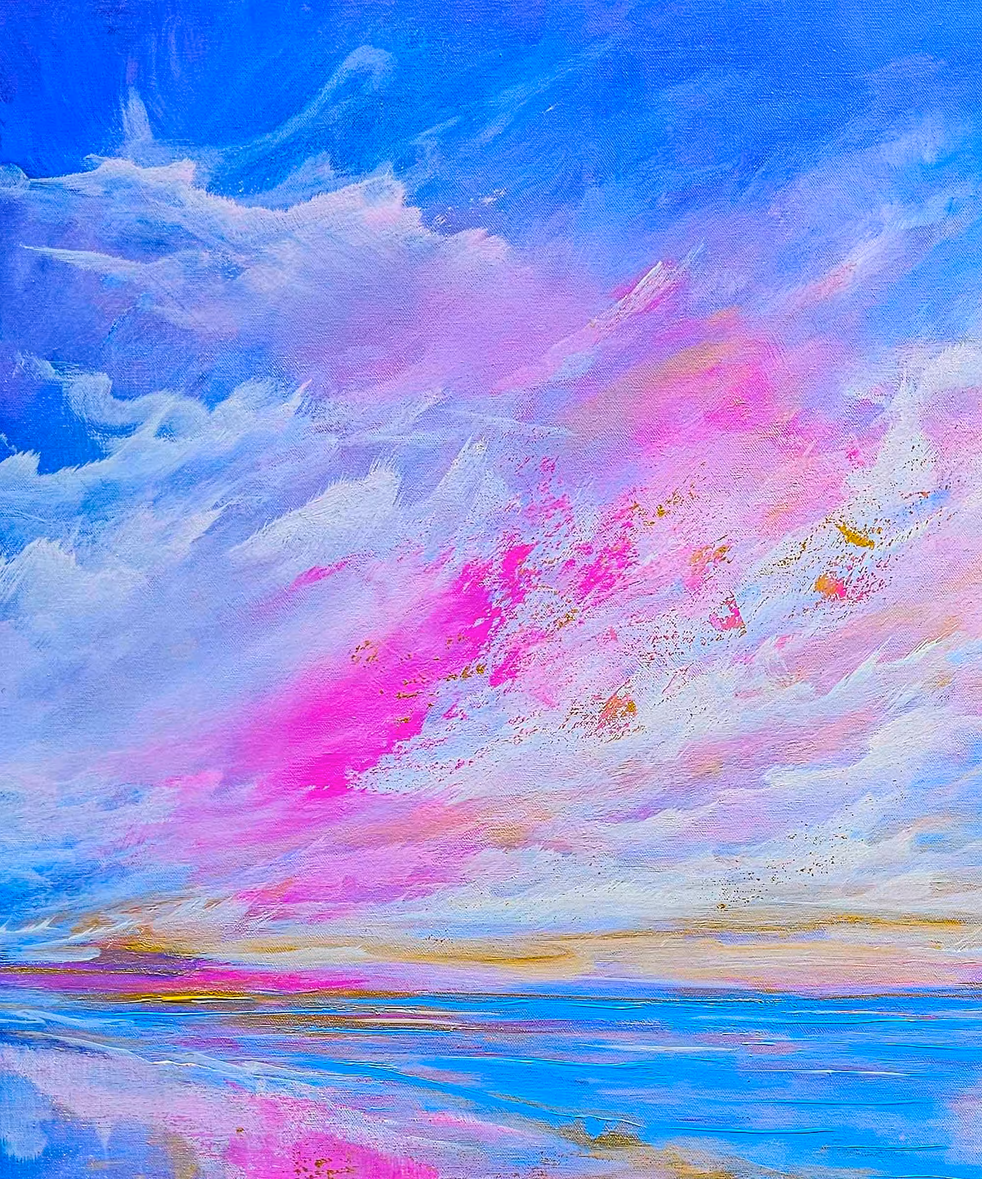 ArtSophiaKuehn: Raspberry Clouds