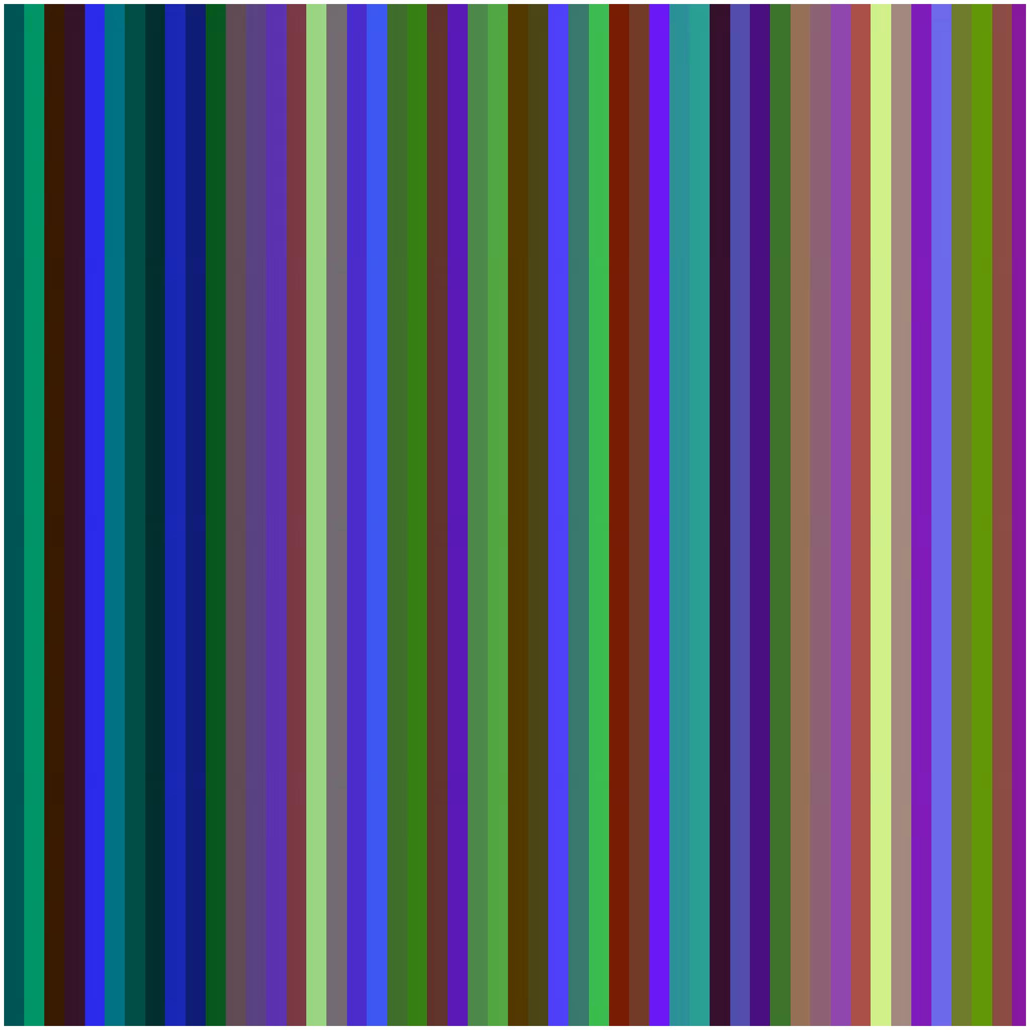 Coloured Lines #1 #20