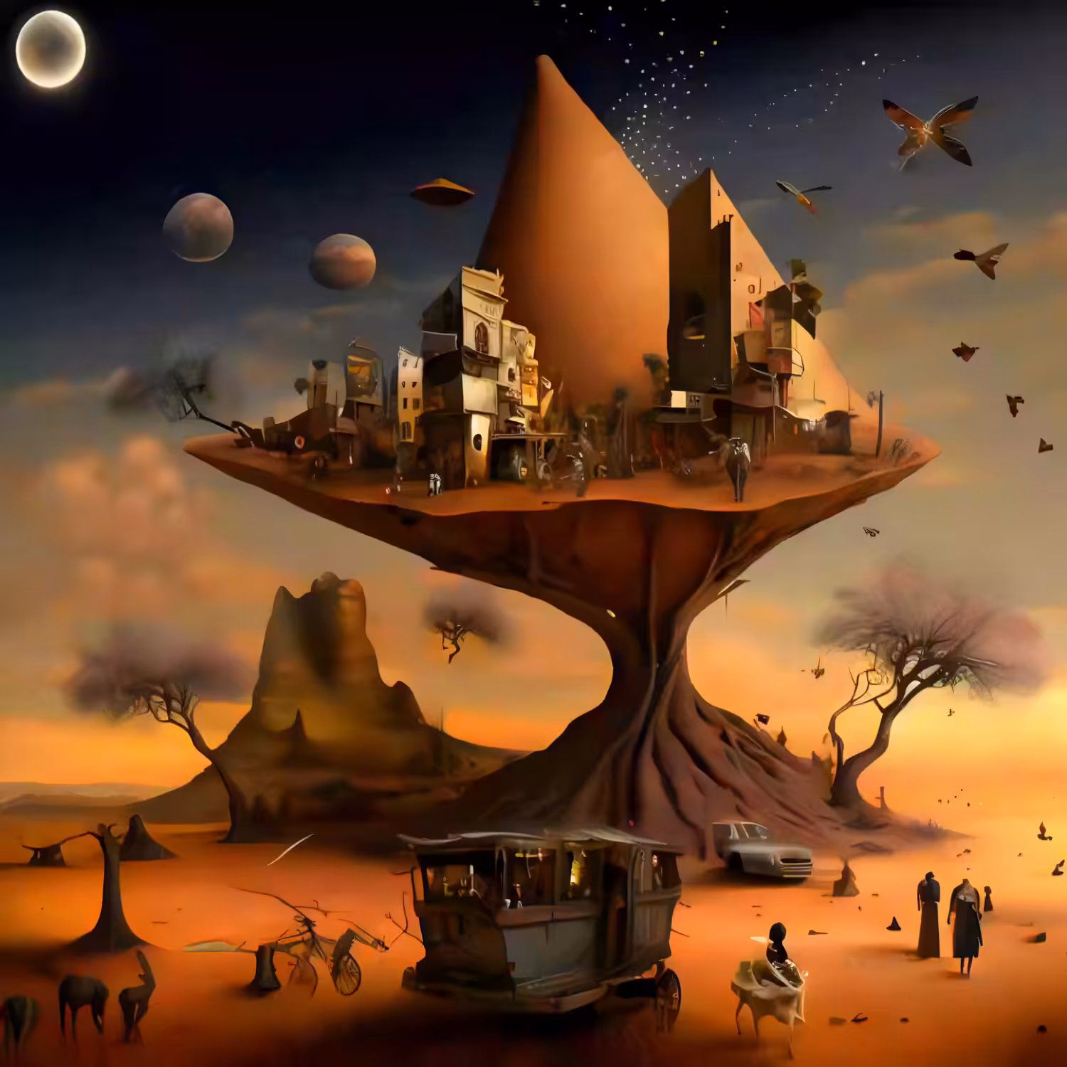 Happy tree 71 - desert dreams