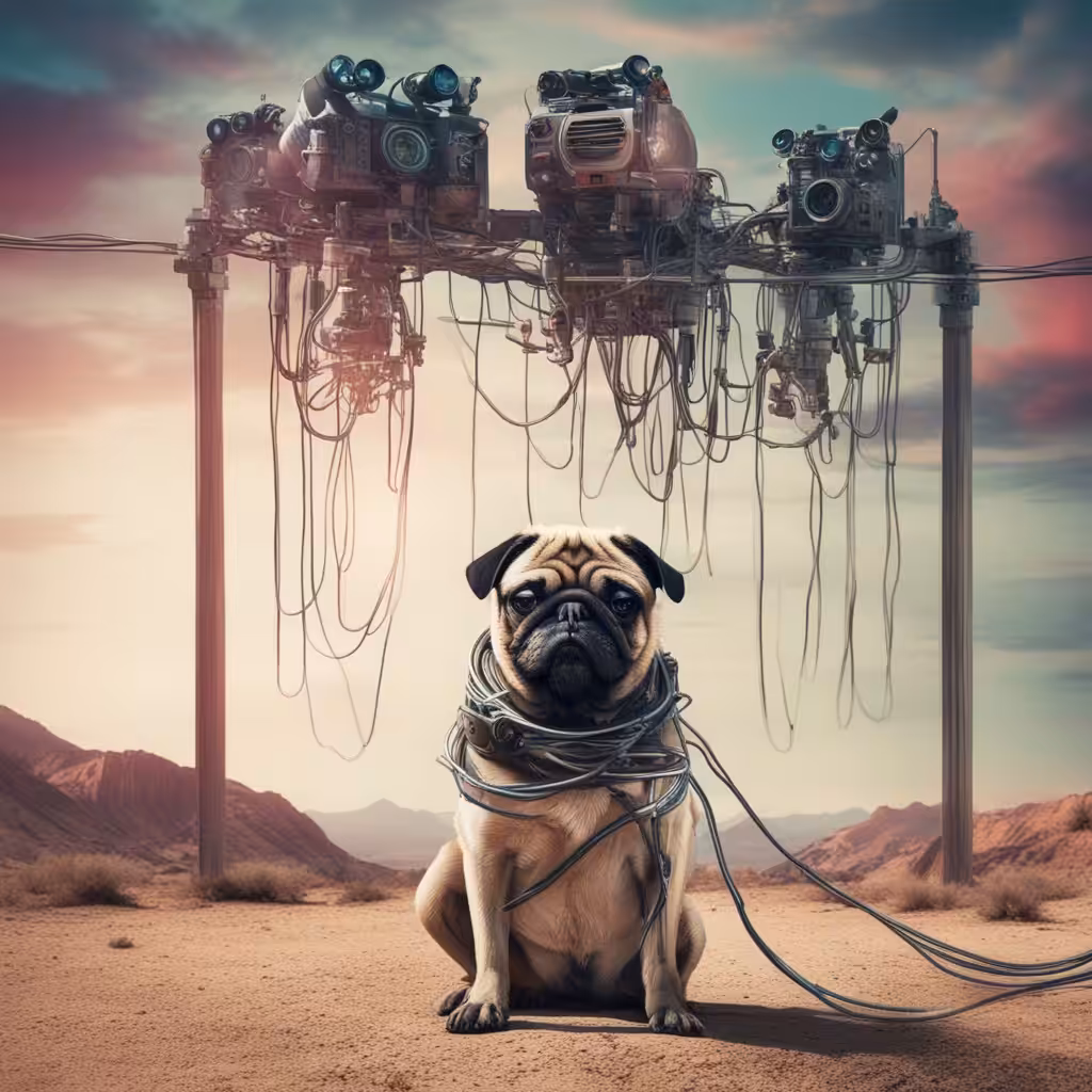 Cyberpunk pug #7