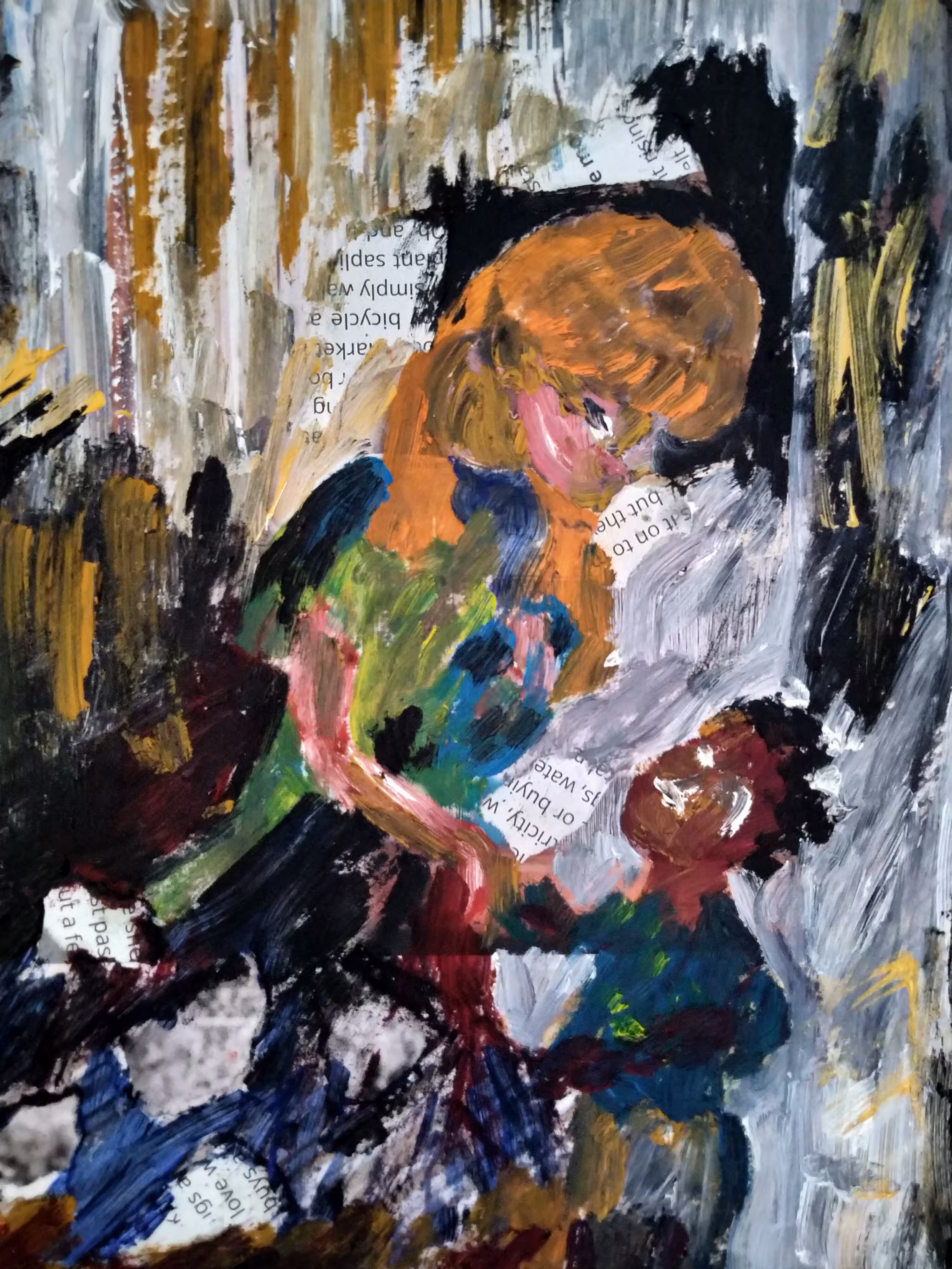 Woman and Child Reunion