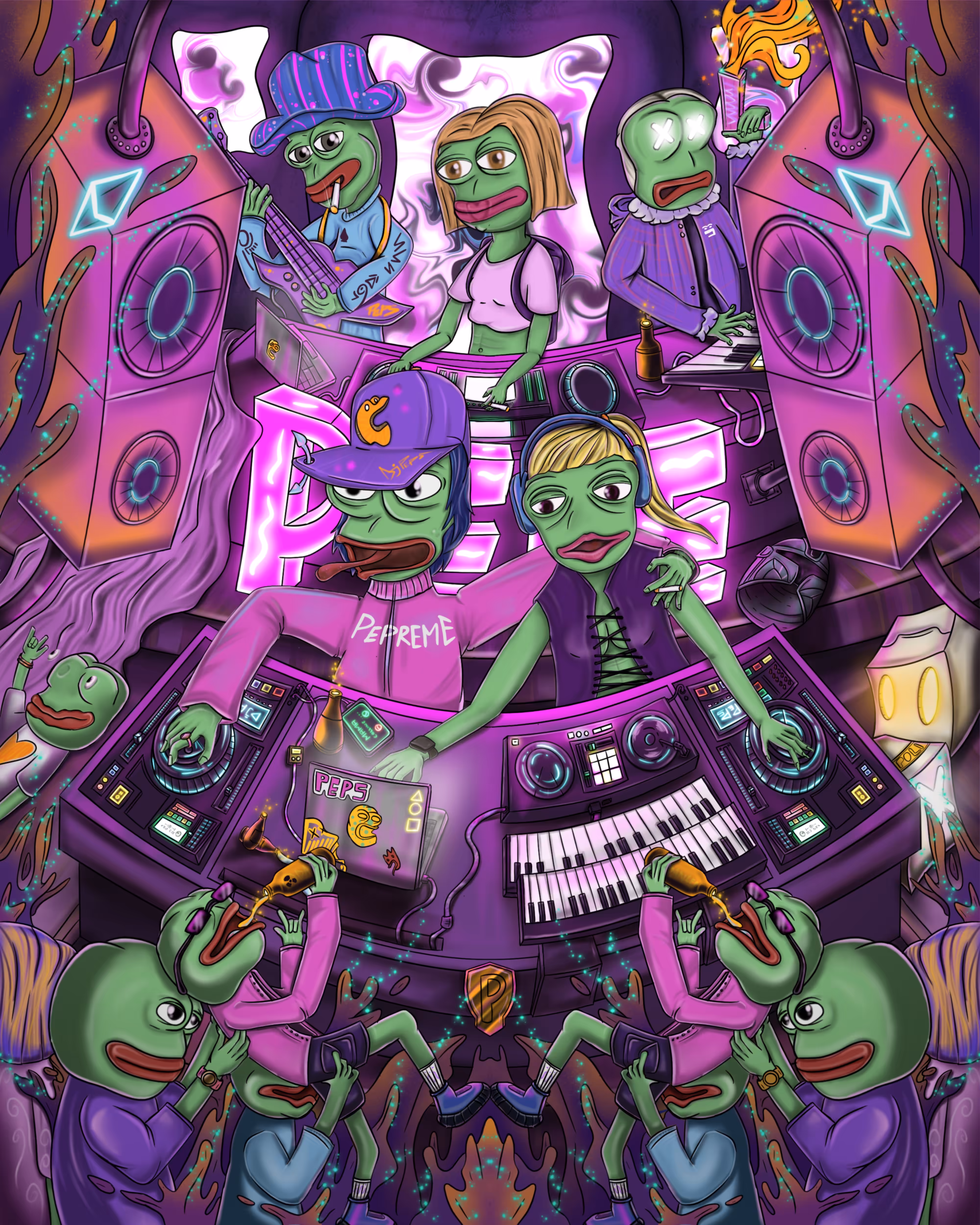 Overnight Party by Pepe ✨🐸