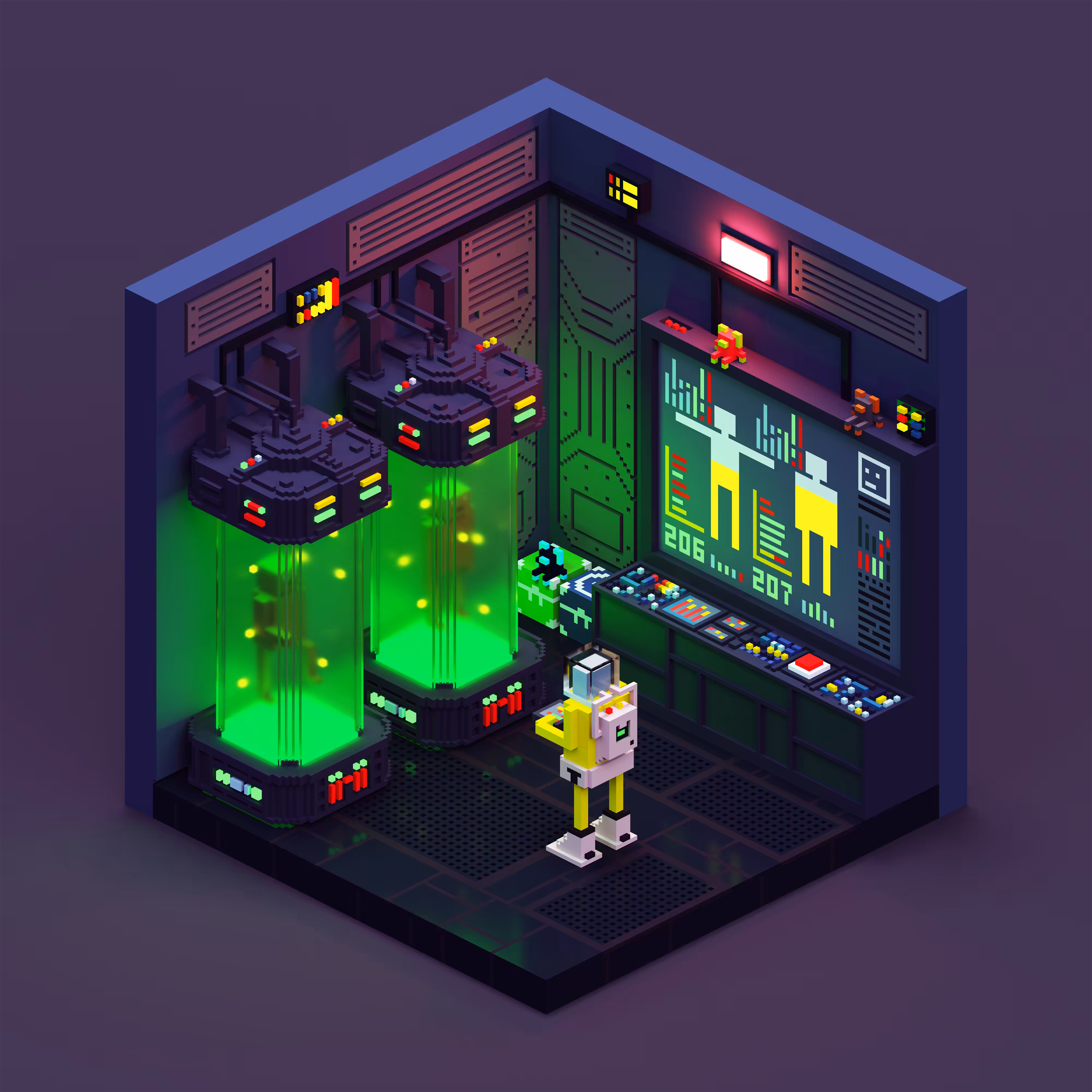 Voxel Room 25