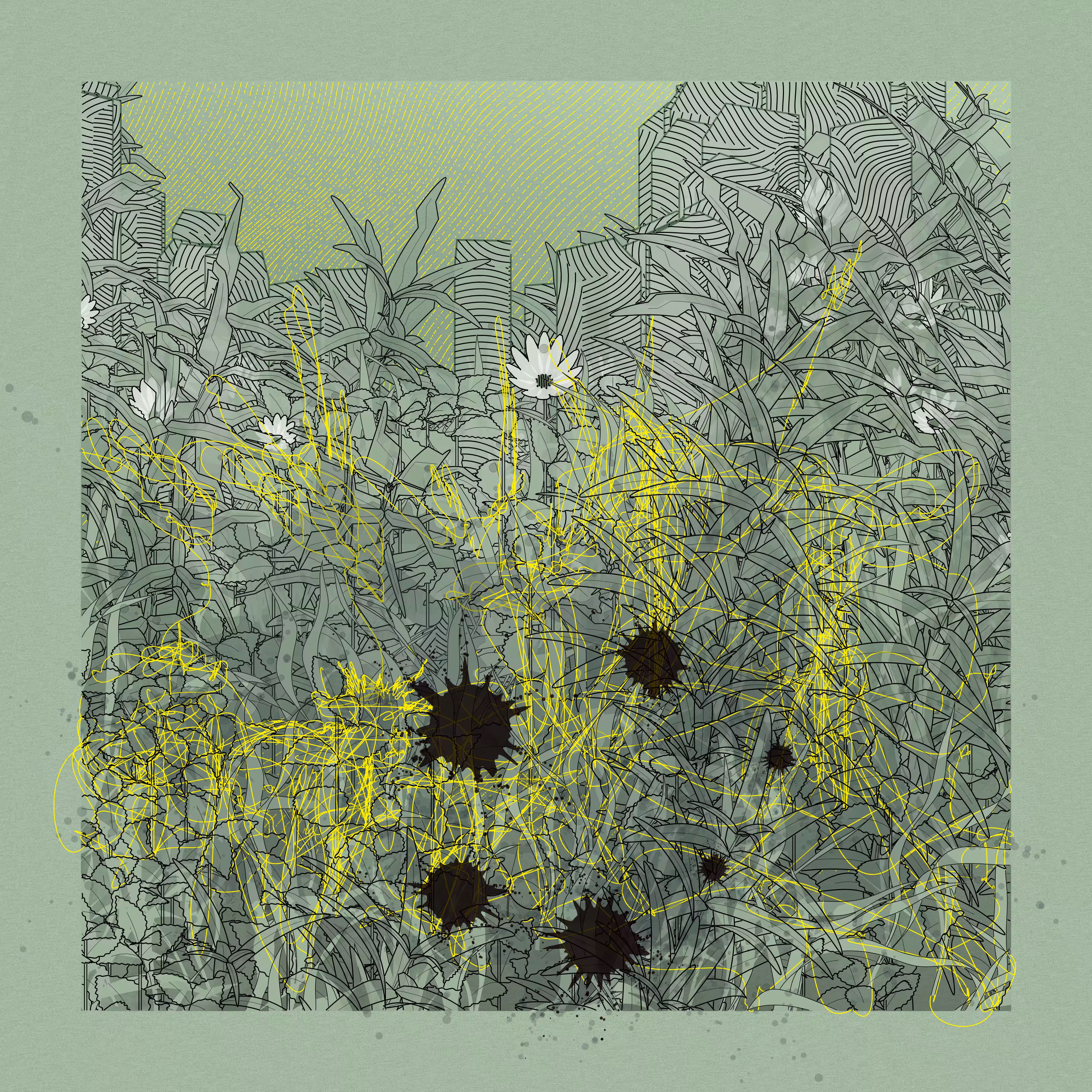 Landscape with Carbon Capture #9125