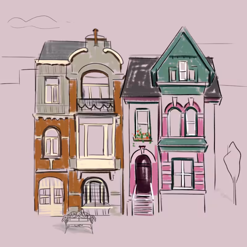 Architectural sketches #40