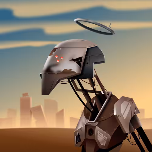 Savage Droids: THEOS Infantry Droid B-0104
