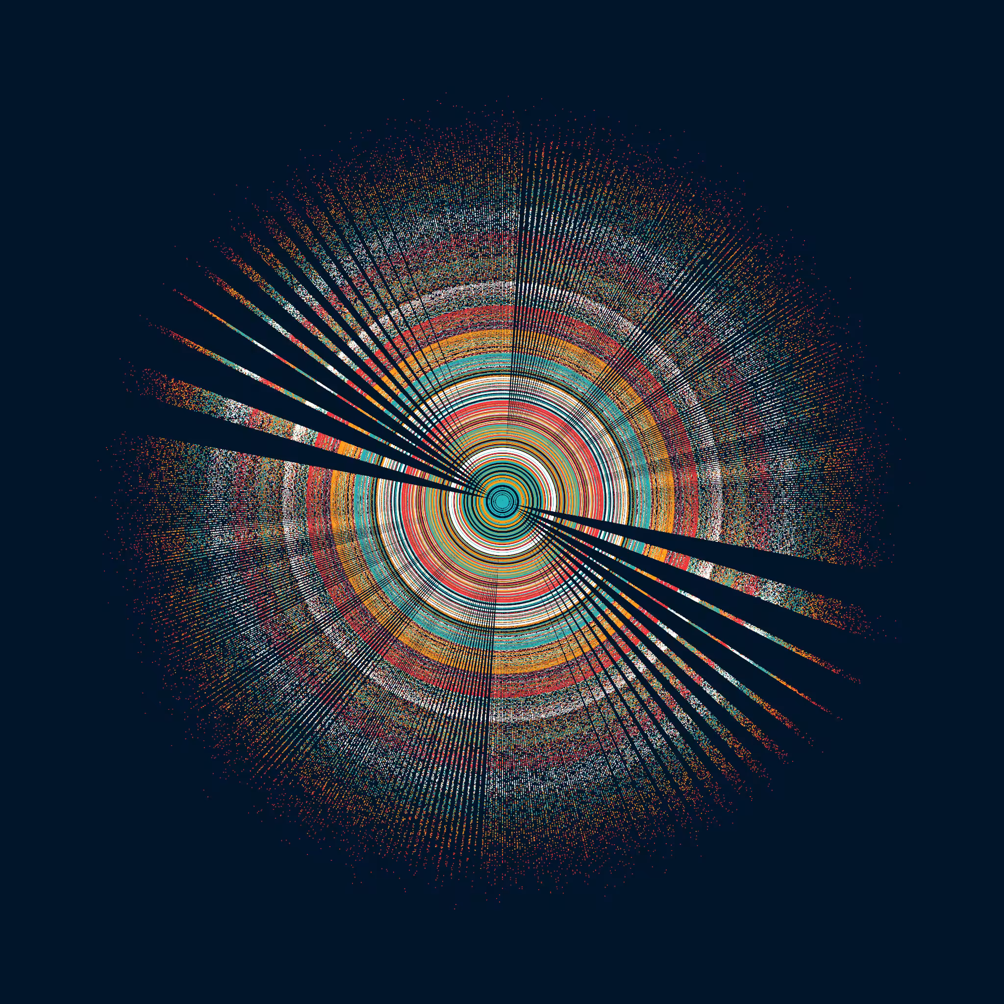CIRCULAR MURMURATIONS #48