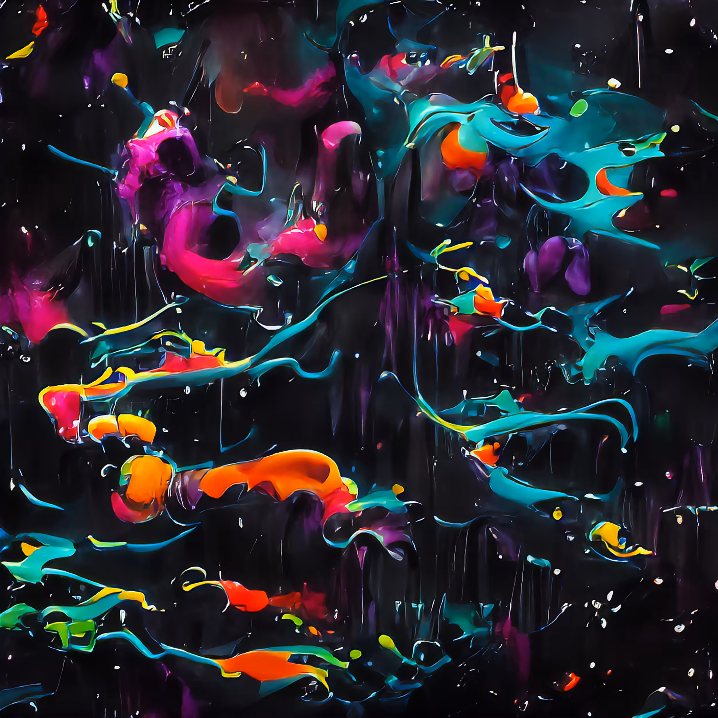 Drowning In A Sea Of Black