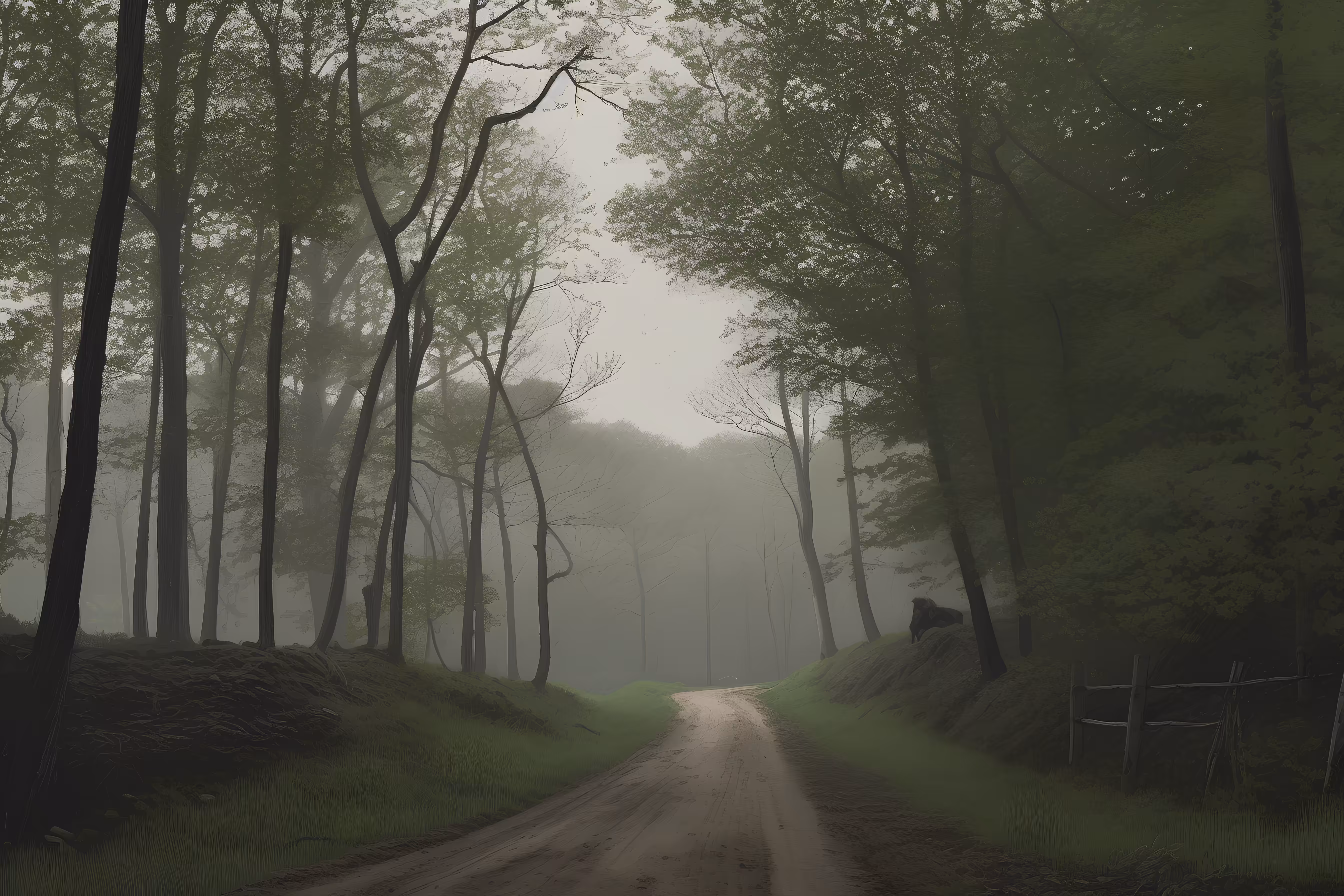 Empty road