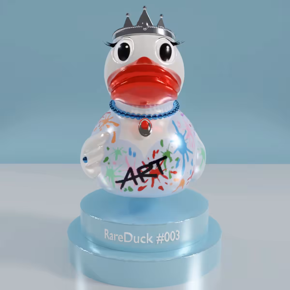 RareDuck #003 - Mrs. Ethereum